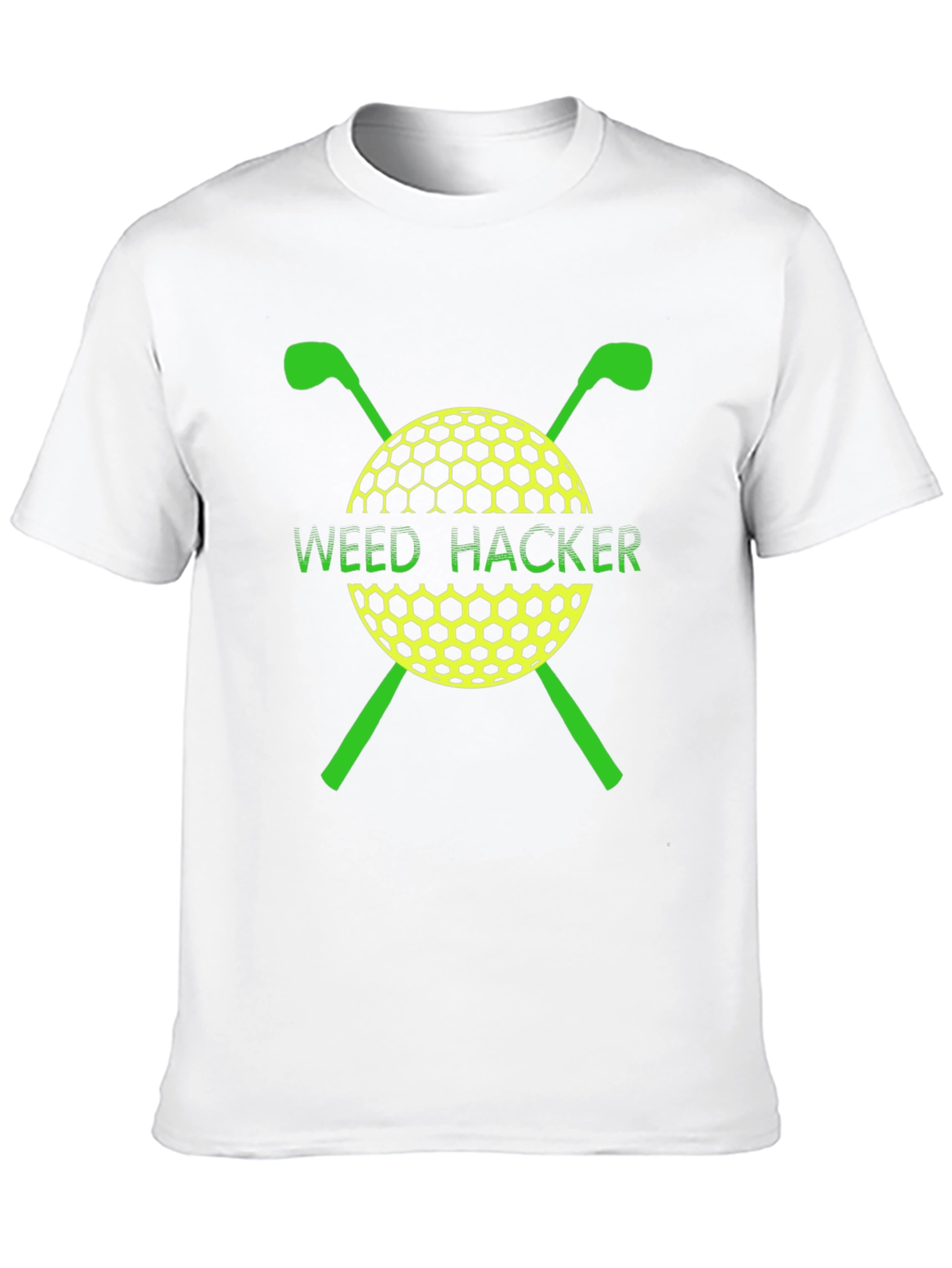 Weed Hacker Golf T-Shirt - Golfing Gift