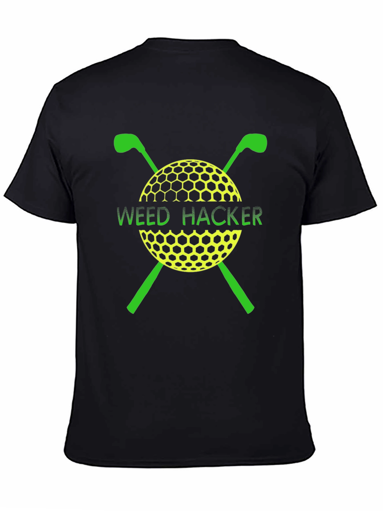 Weed Hacker Golf T-Shirt - Golfing Gift