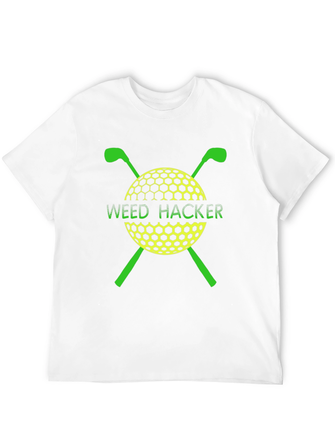 Weed Hacker Golf T-Shirt - Golfing Gift