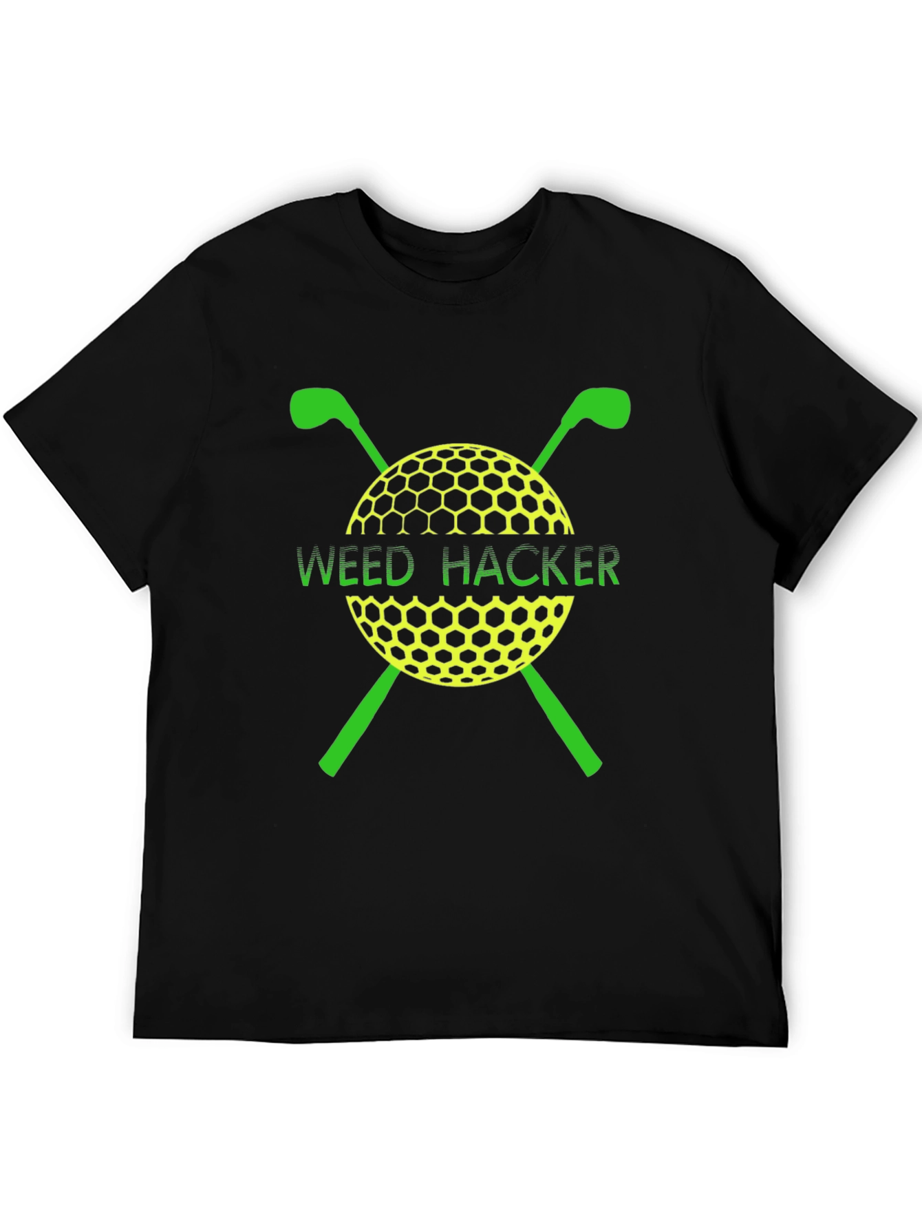 Weed Hacker Golf T-Shirt - Golfing Gift