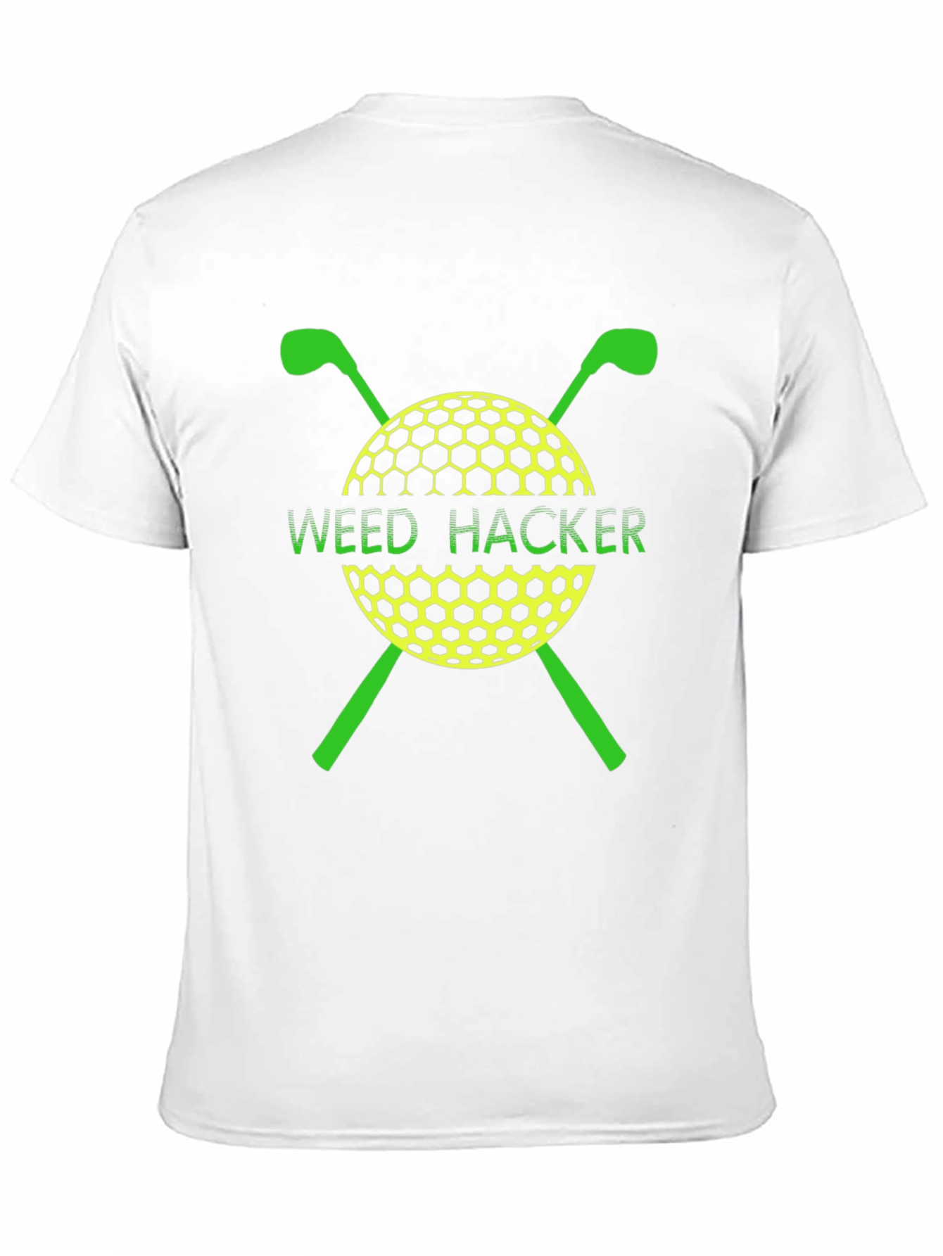 Weed Hacker Golf T-Shirt - Golfing Gift