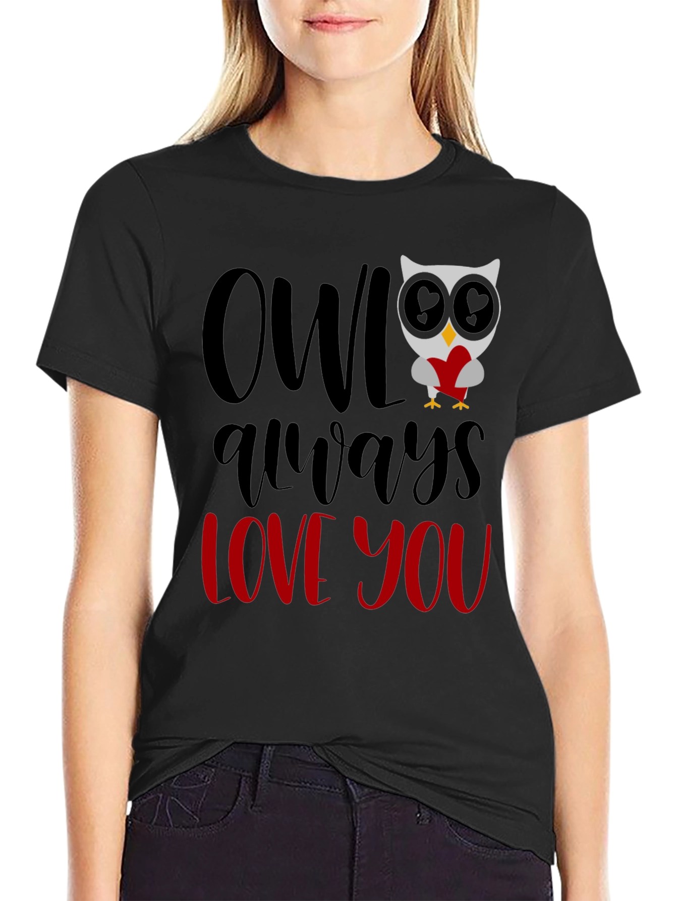 Owl Always Love You Graphic Tee - Valentines Day