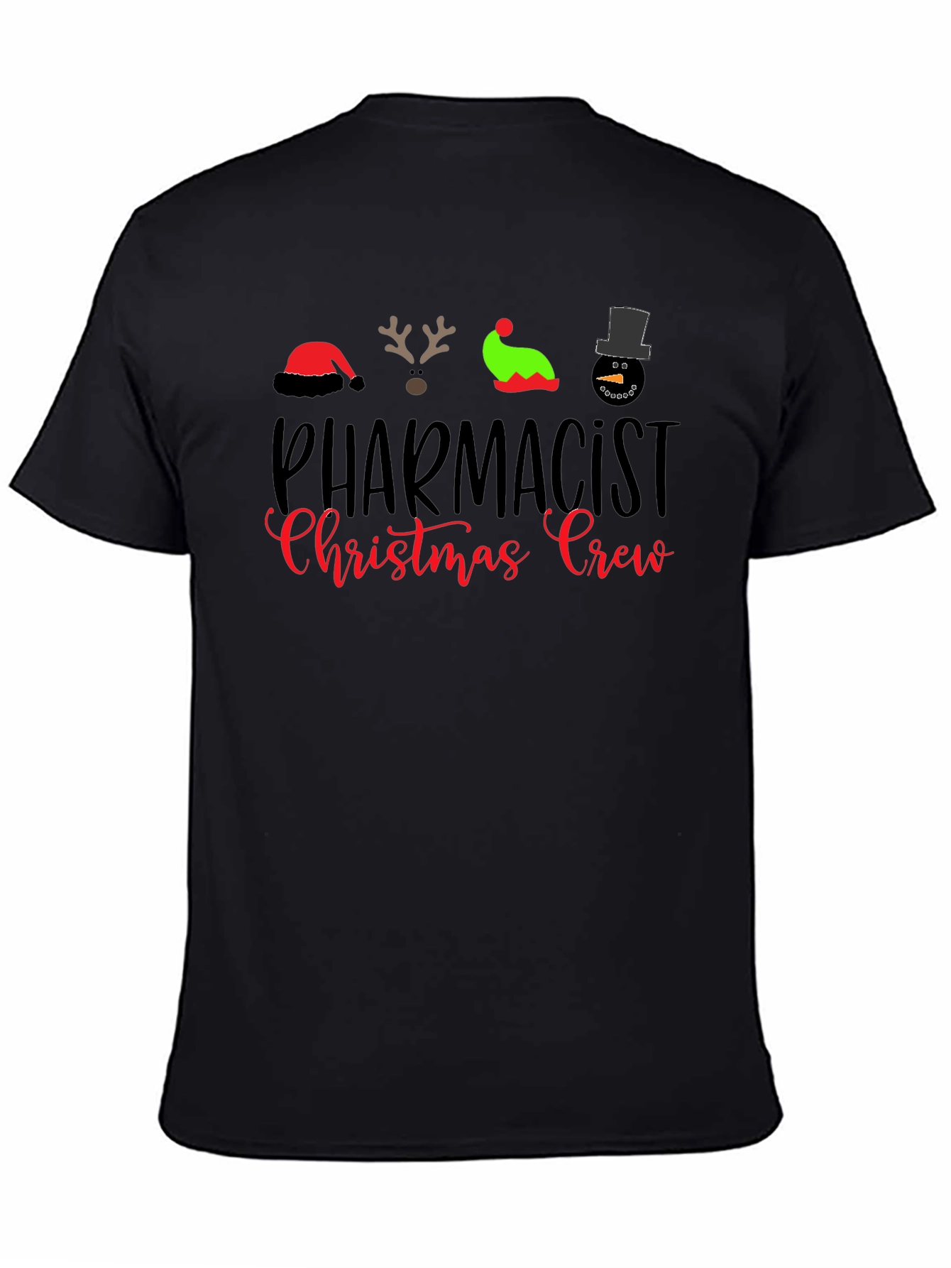 Pharmacist Christmas Crew Holiday T-Shirt