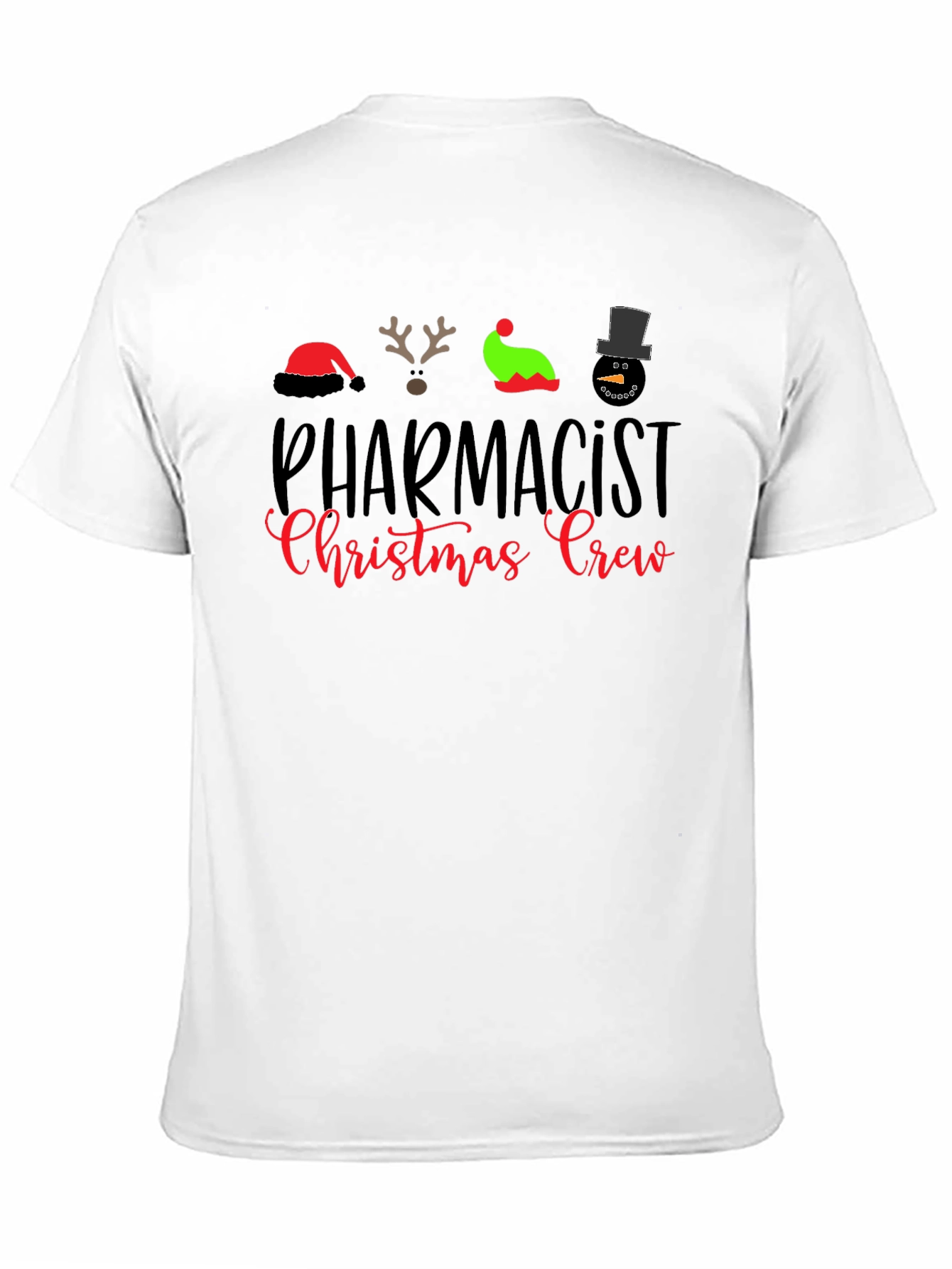 Pharmacist Christmas Crew Holiday T-Shirt