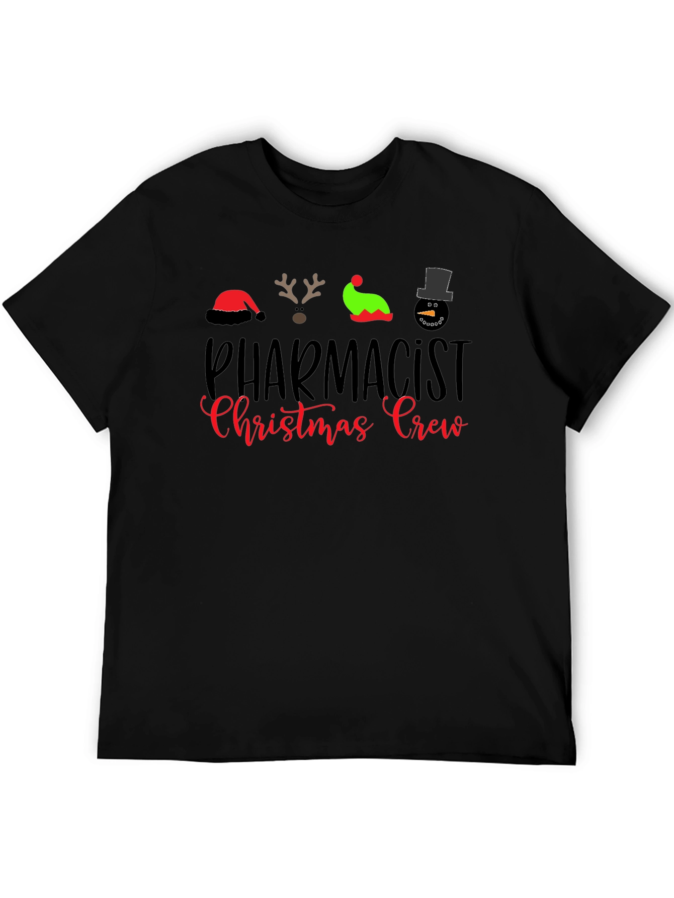 Pharmacist Christmas Crew Holiday T-Shirt