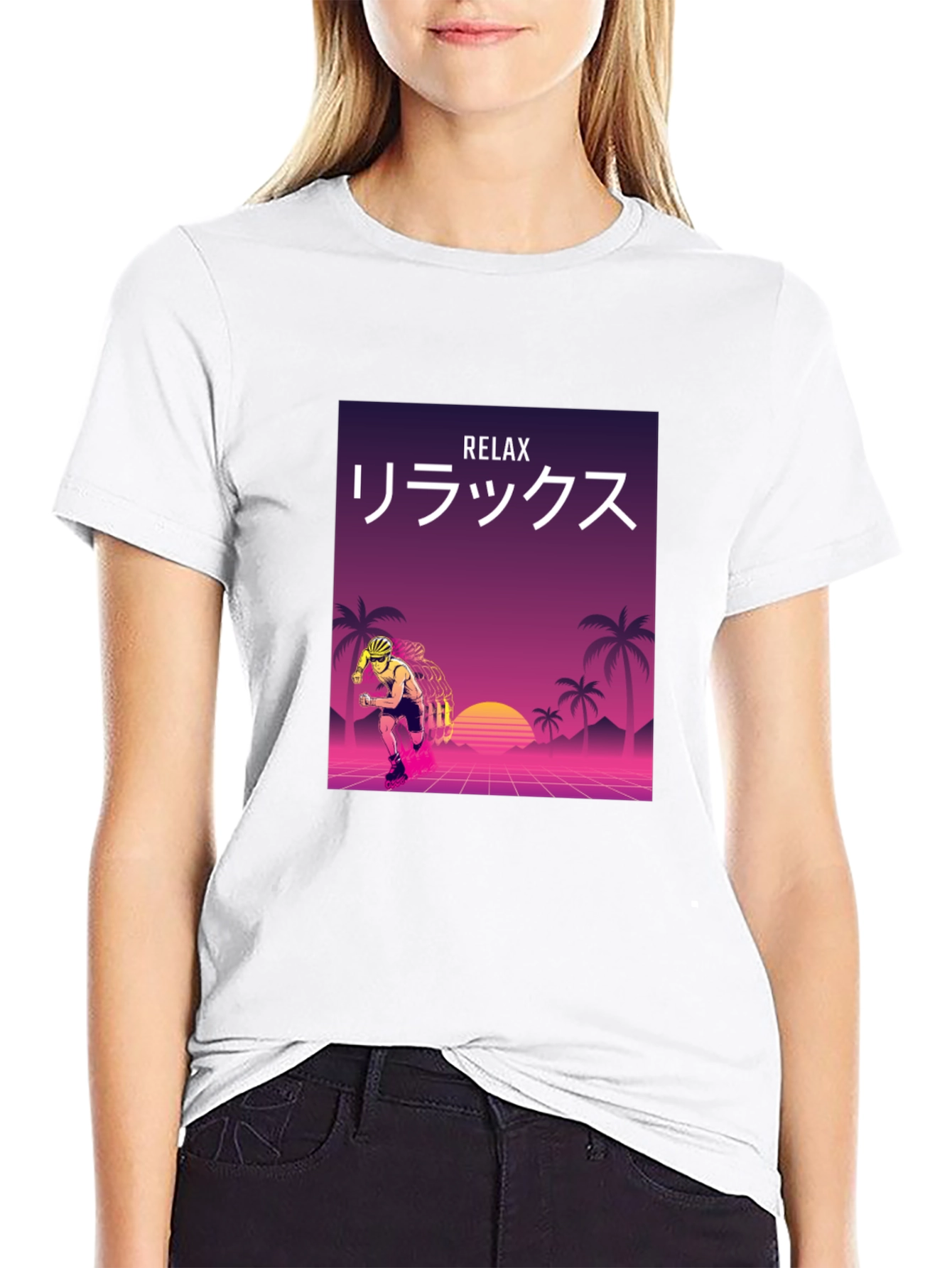 Retro Wave Relax Graphic Tee
