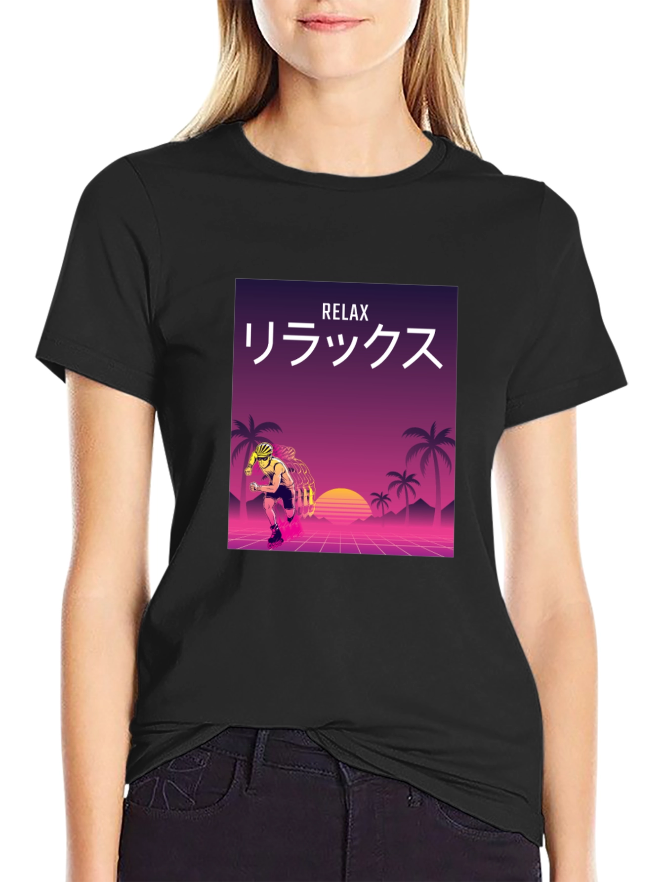 Retro Wave Relax Graphic Tee