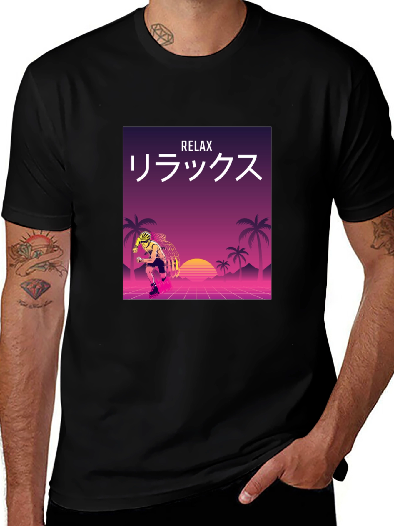 Retro Wave Relax Graphic Tee