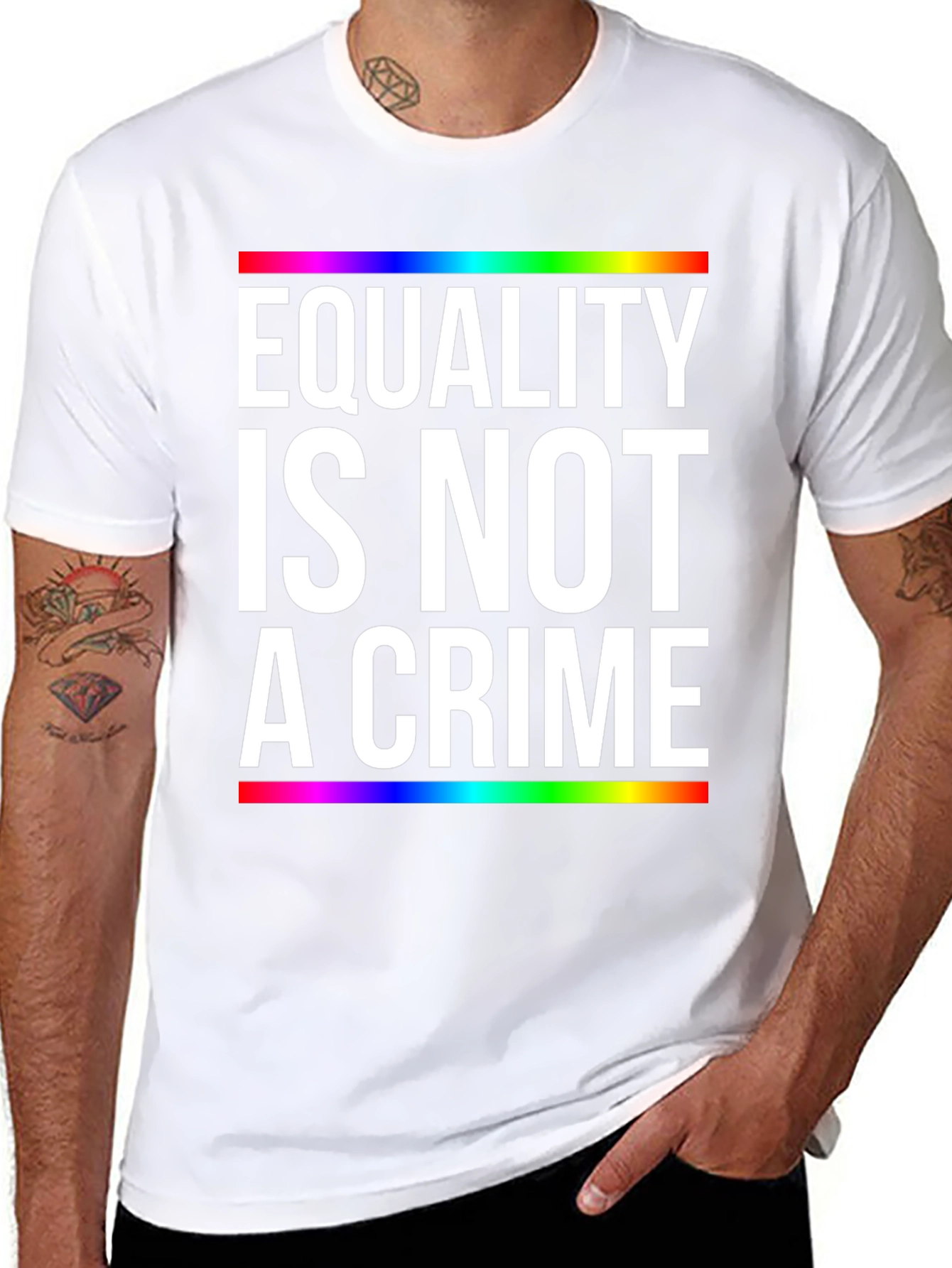 Equality Is Not a Crime Pride T-Shirt