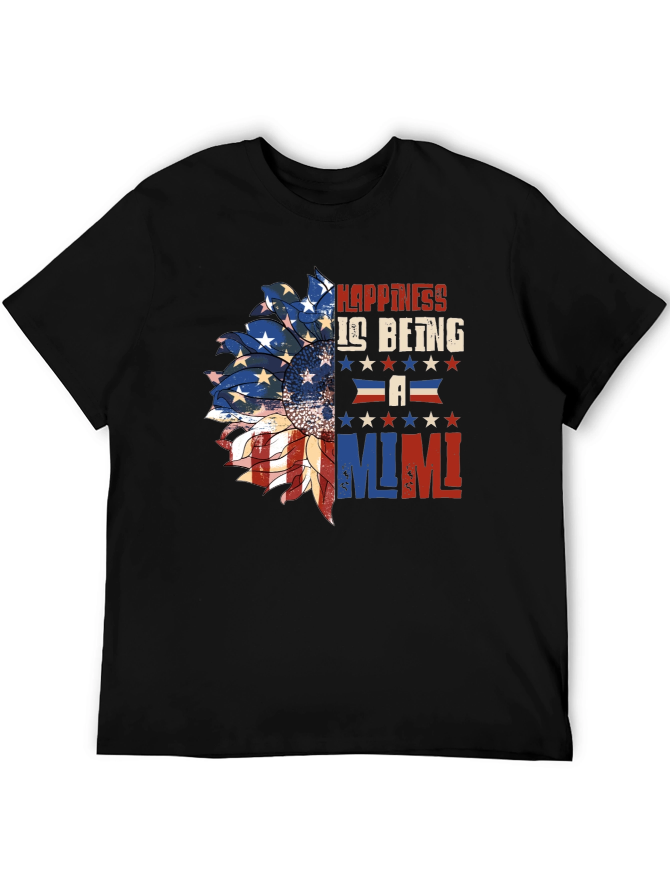 Happiness is Being a Mimi Sunflower Graphic Tee