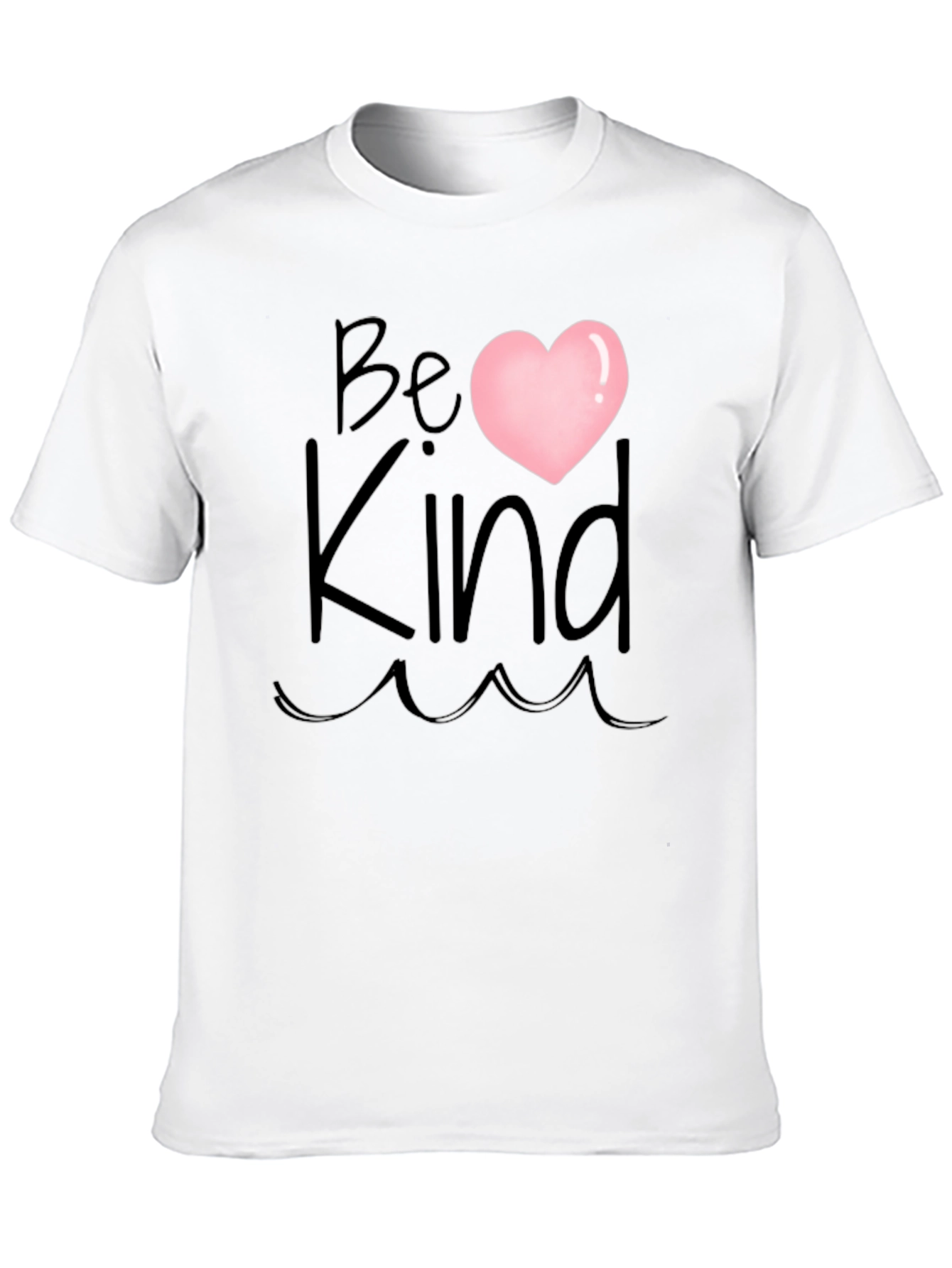 Be Kind Heart T-Shirt - Black