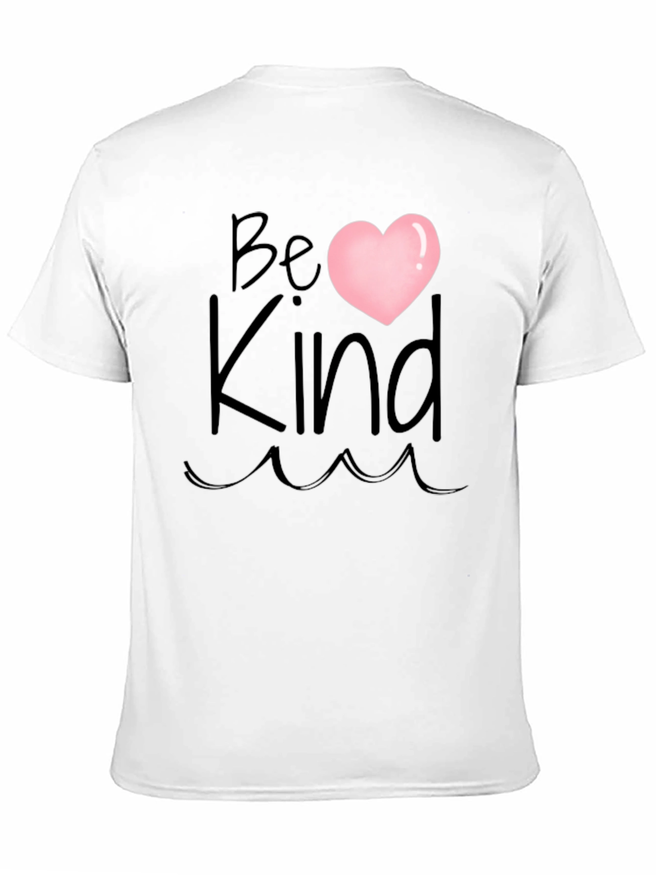 Be Kind Heart T-Shirt - Black