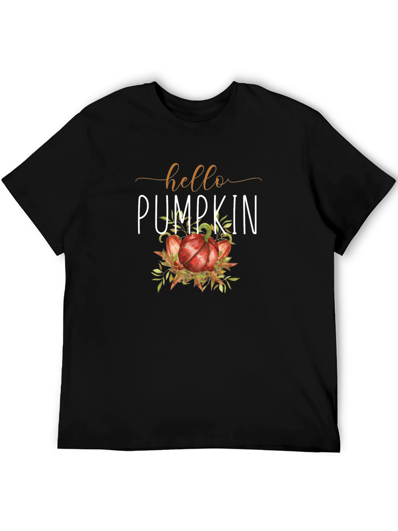 Hello Pumpkin T-Shirt - Autumn Fall