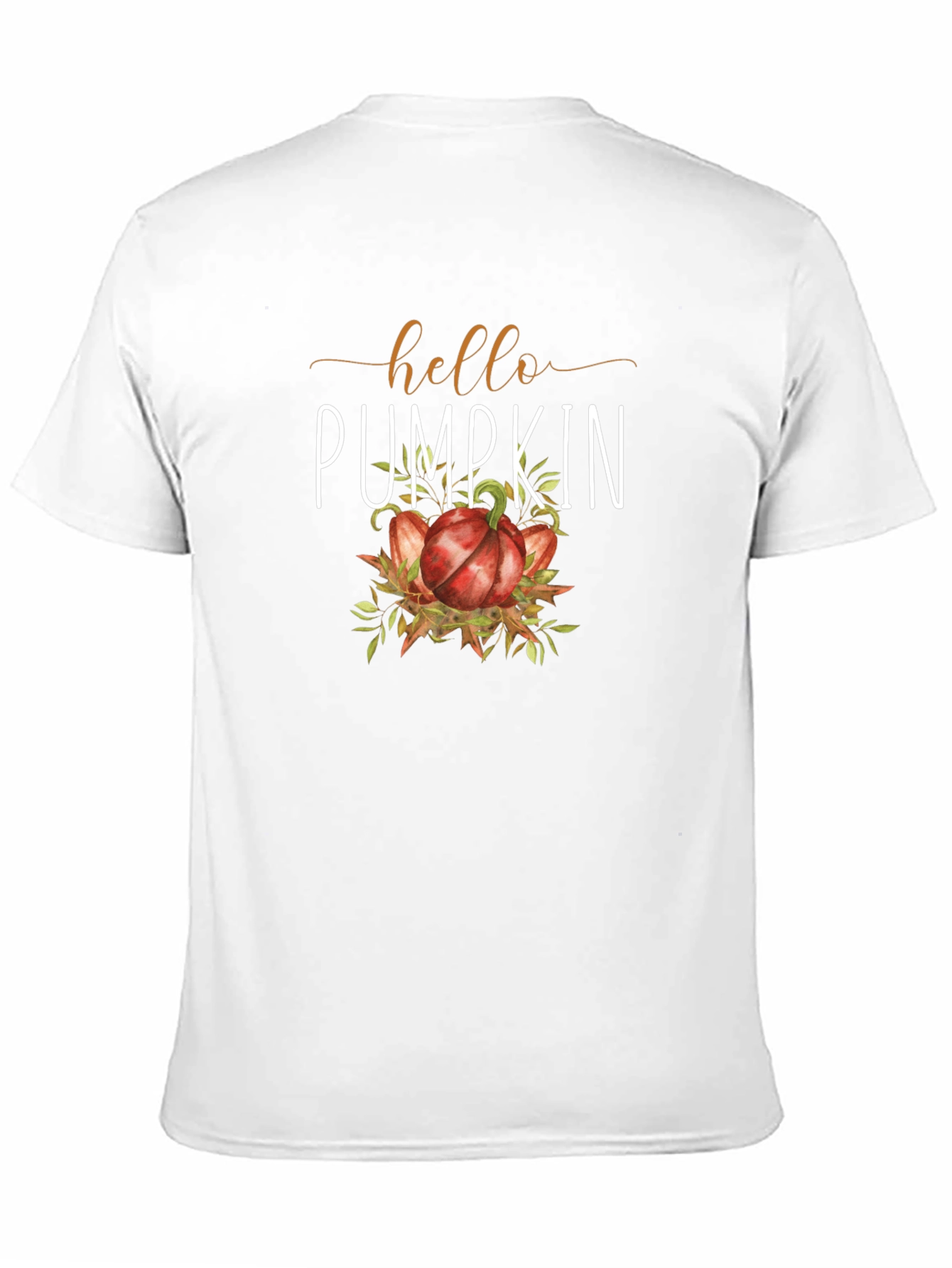 Hello Pumpkin T-Shirt - Autumn Fall