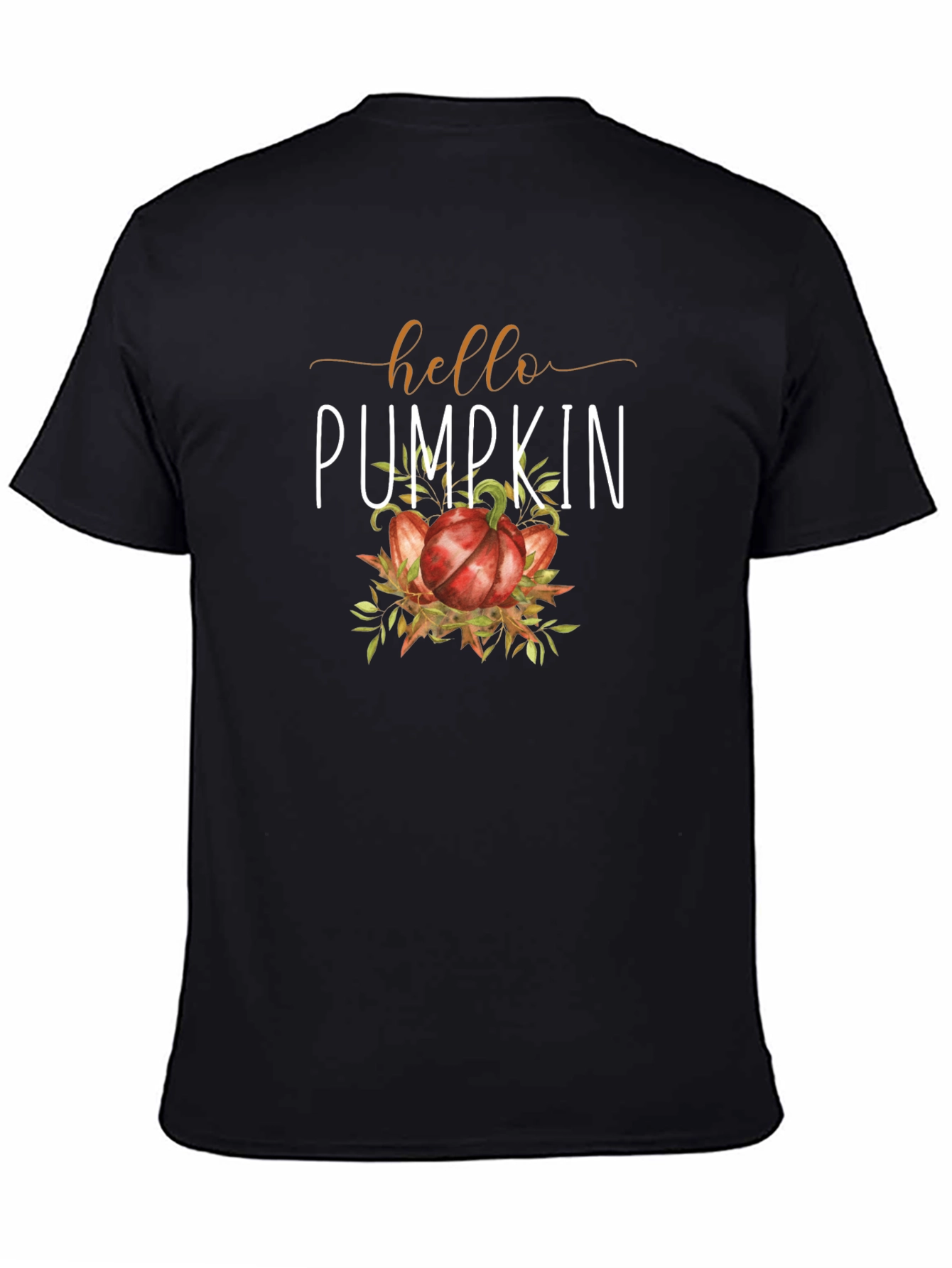 Hello Pumpkin T-Shirt - Autumn Fall