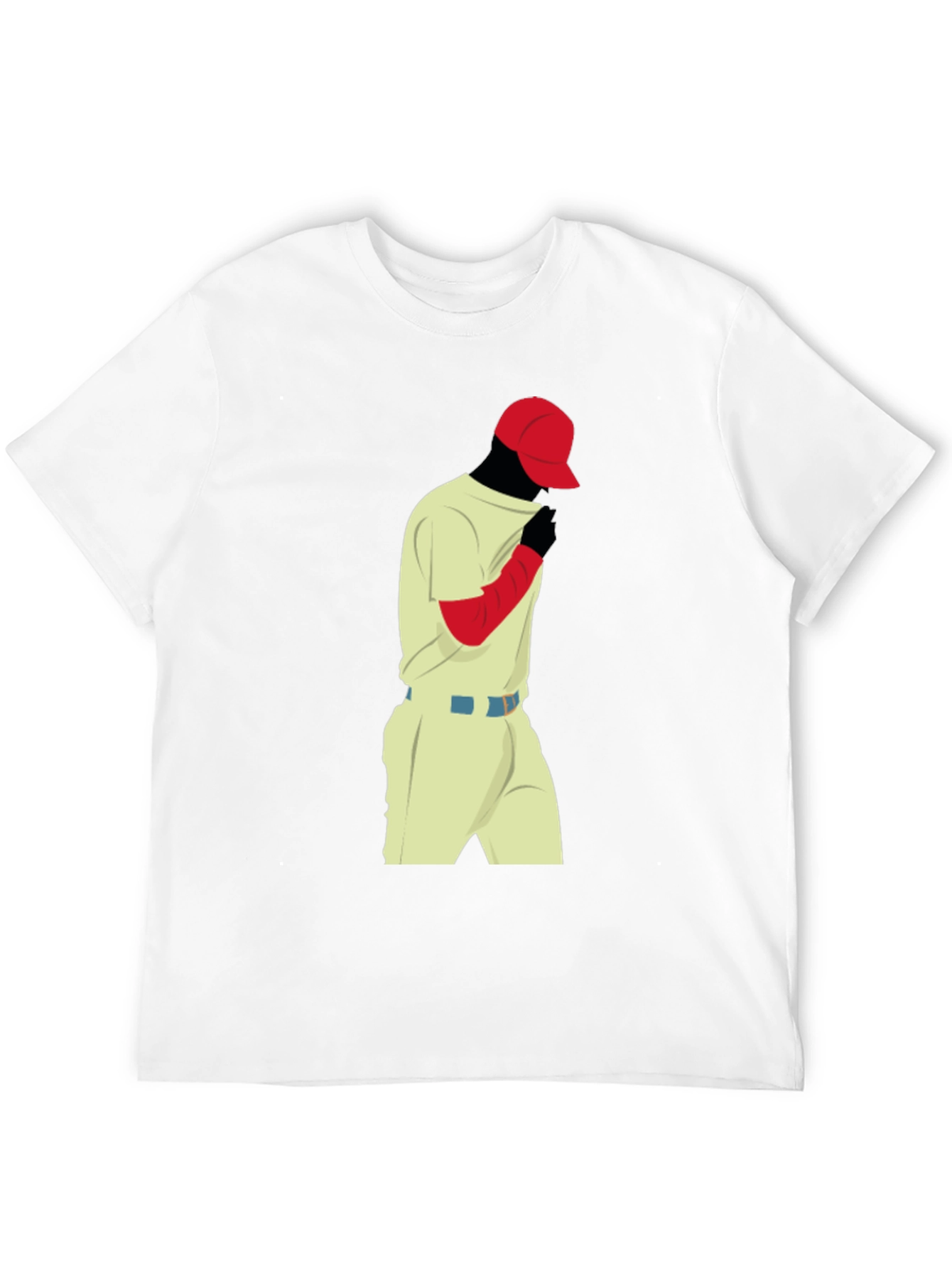 Baseball Player Graphic Tee - Cool Style