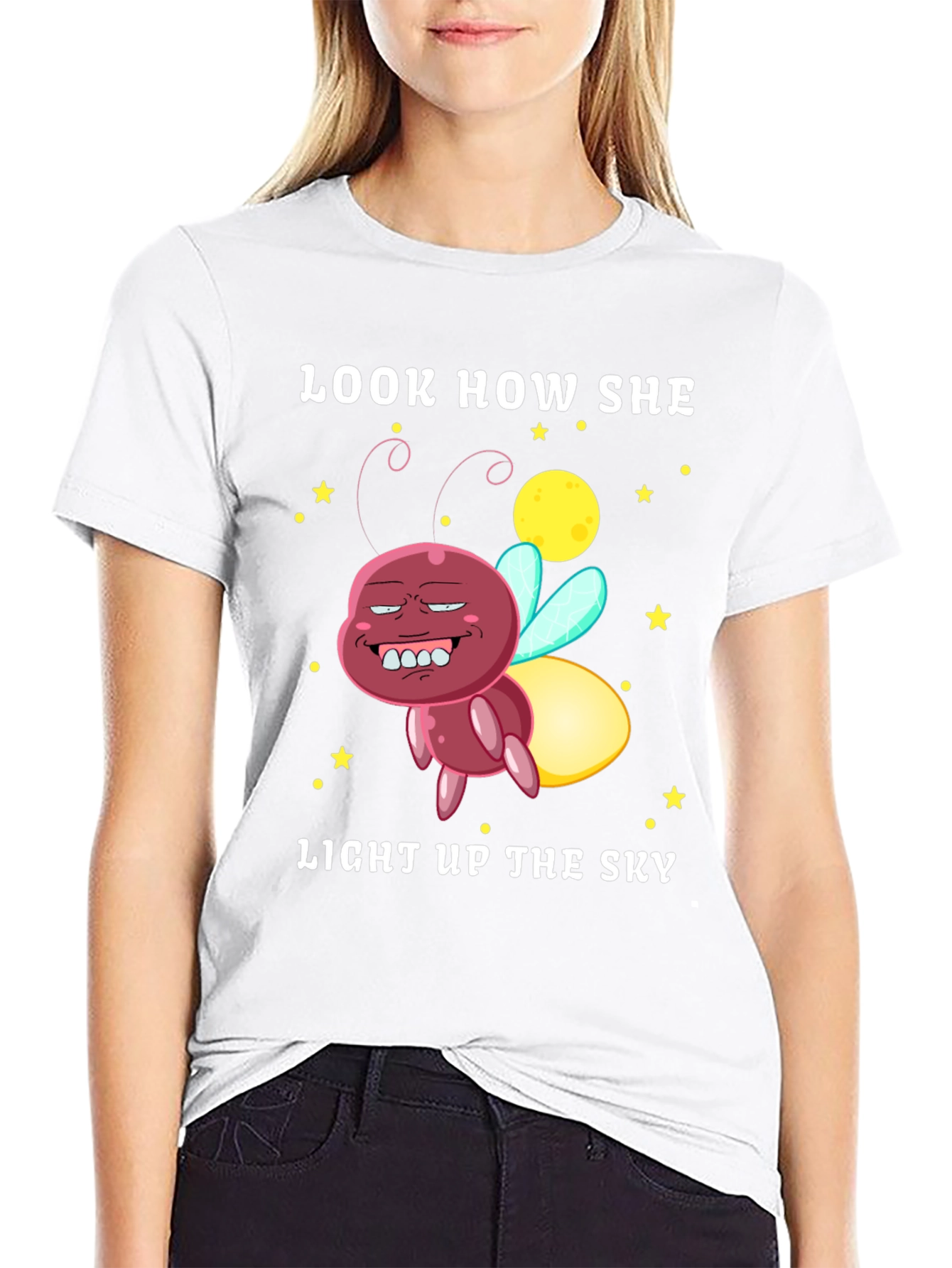 Funny Firefly Graphic T-Shirt