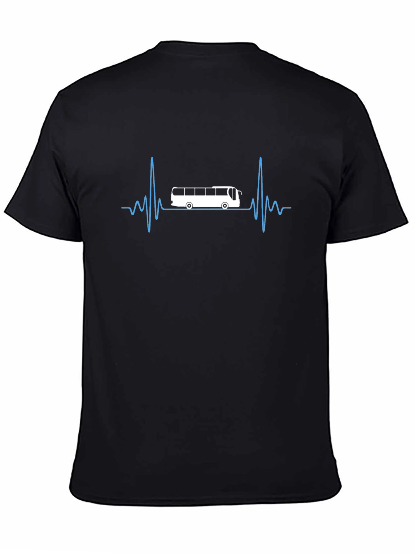 Bus Heartbeat Graphic T-Shirt
