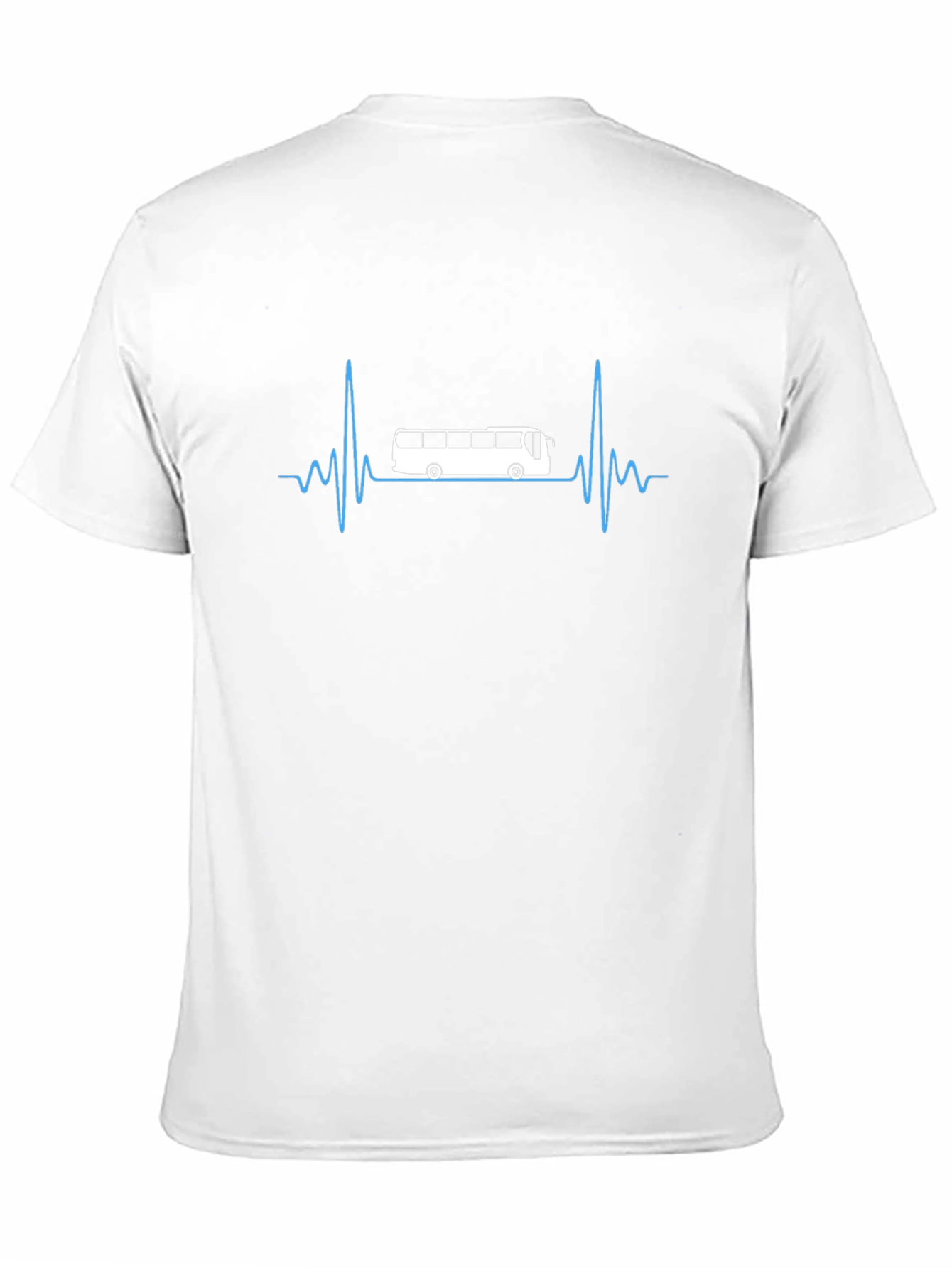 Bus Heartbeat Graphic T-Shirt