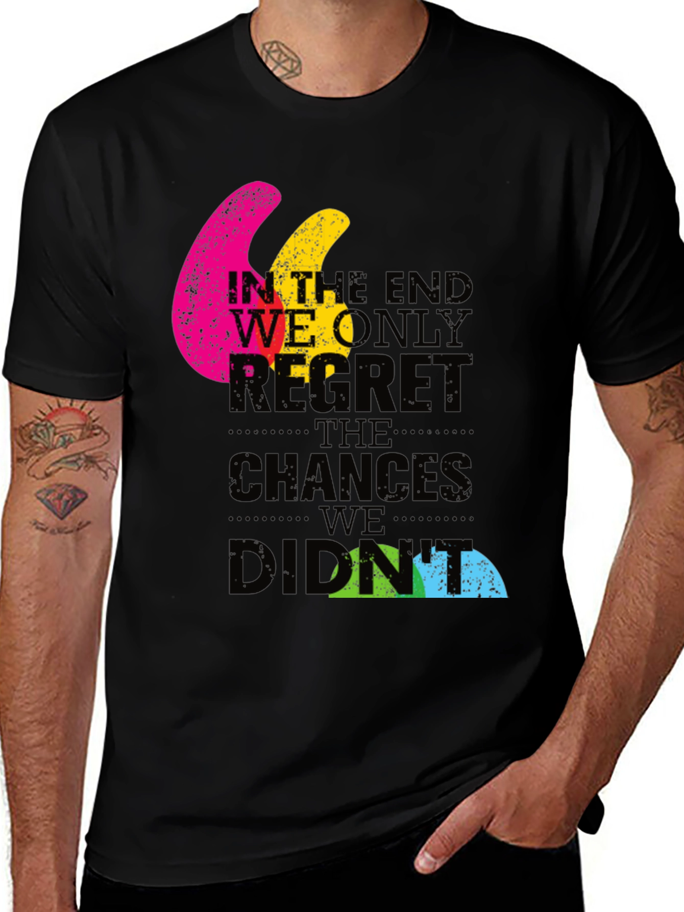 In The End Quote Graphic T-Shirt