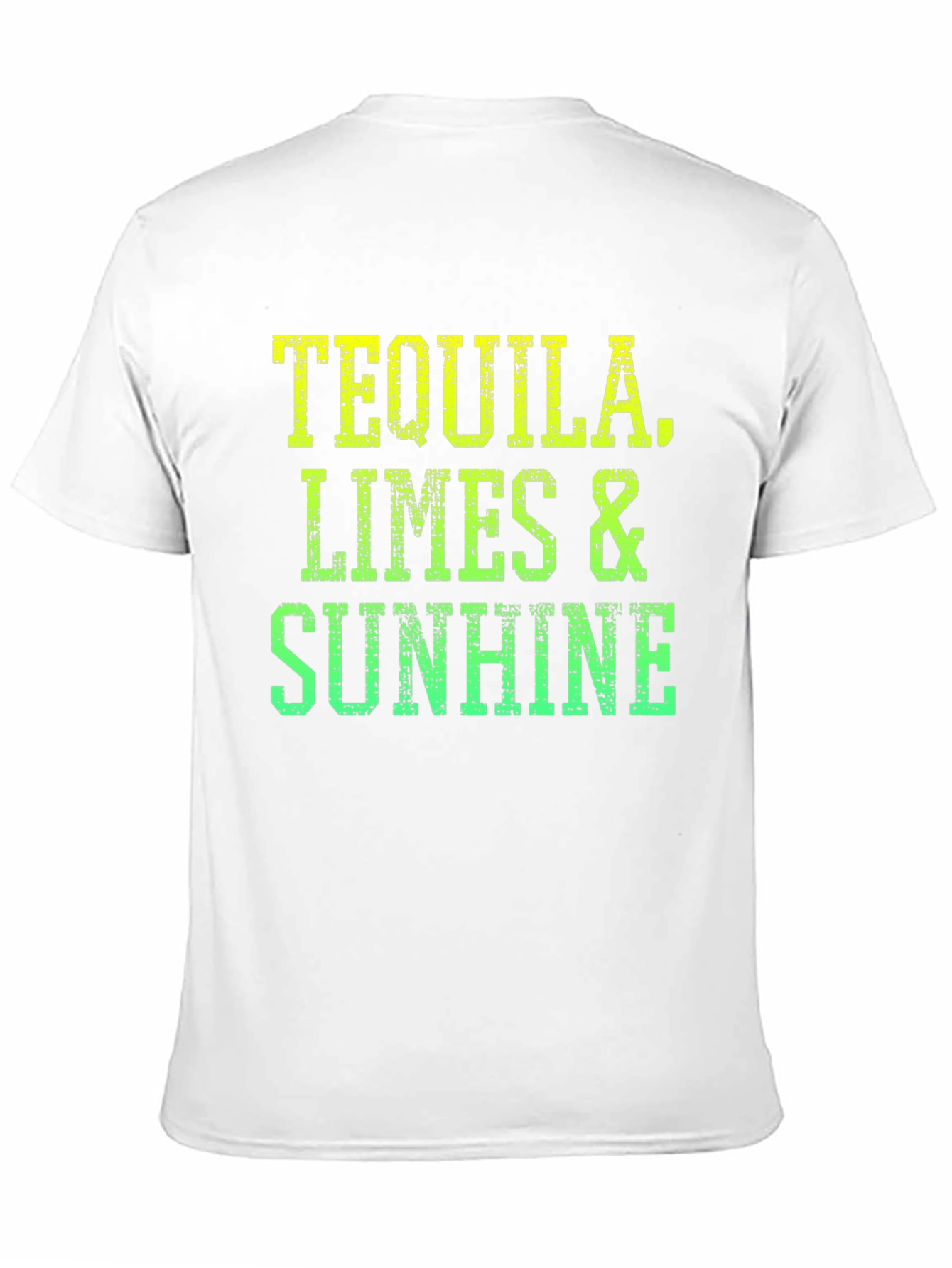 Tequila Limes & Sunshine Black T-Shirt
