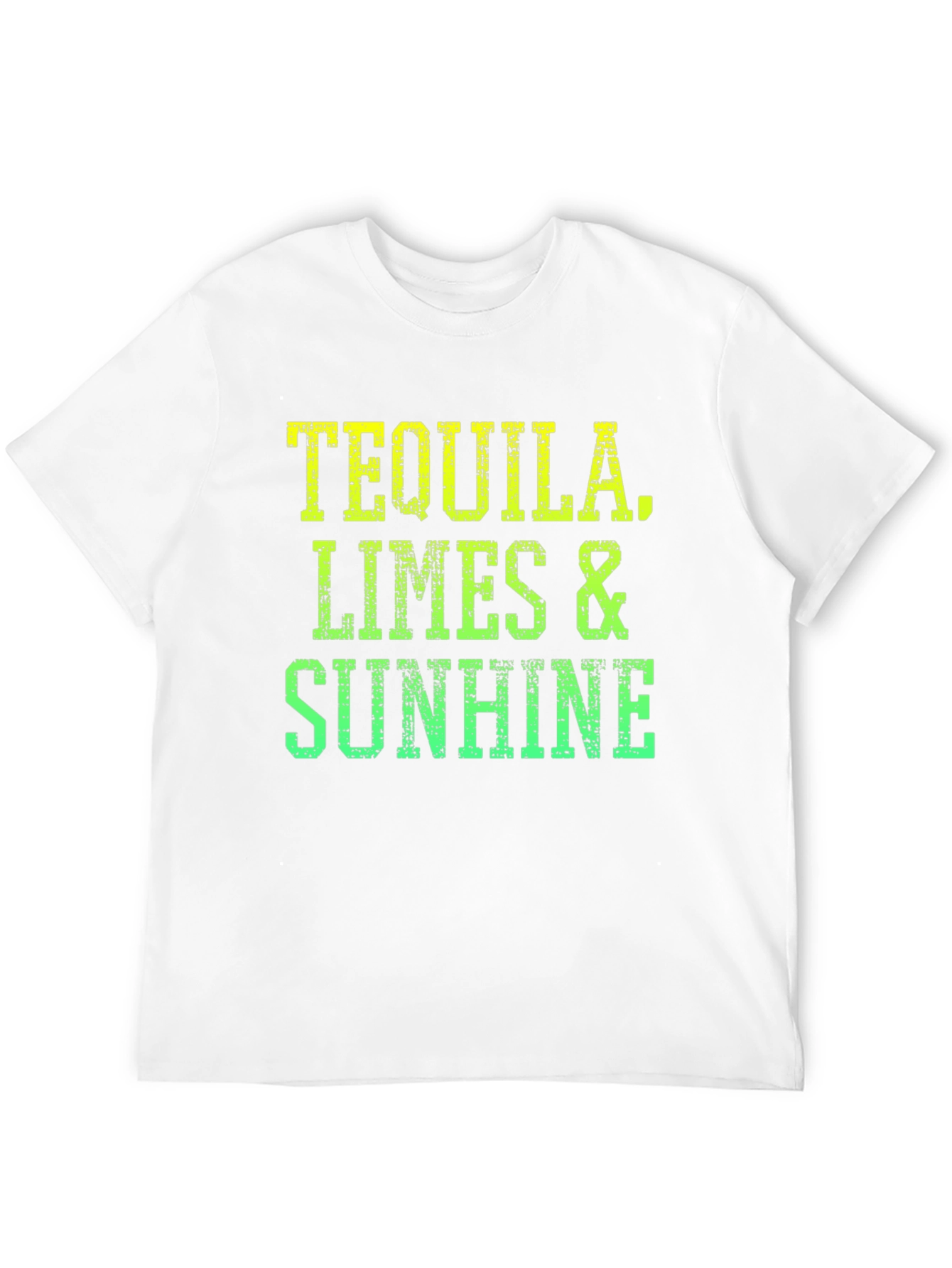 Tequila Limes & Sunshine Black T-Shirt