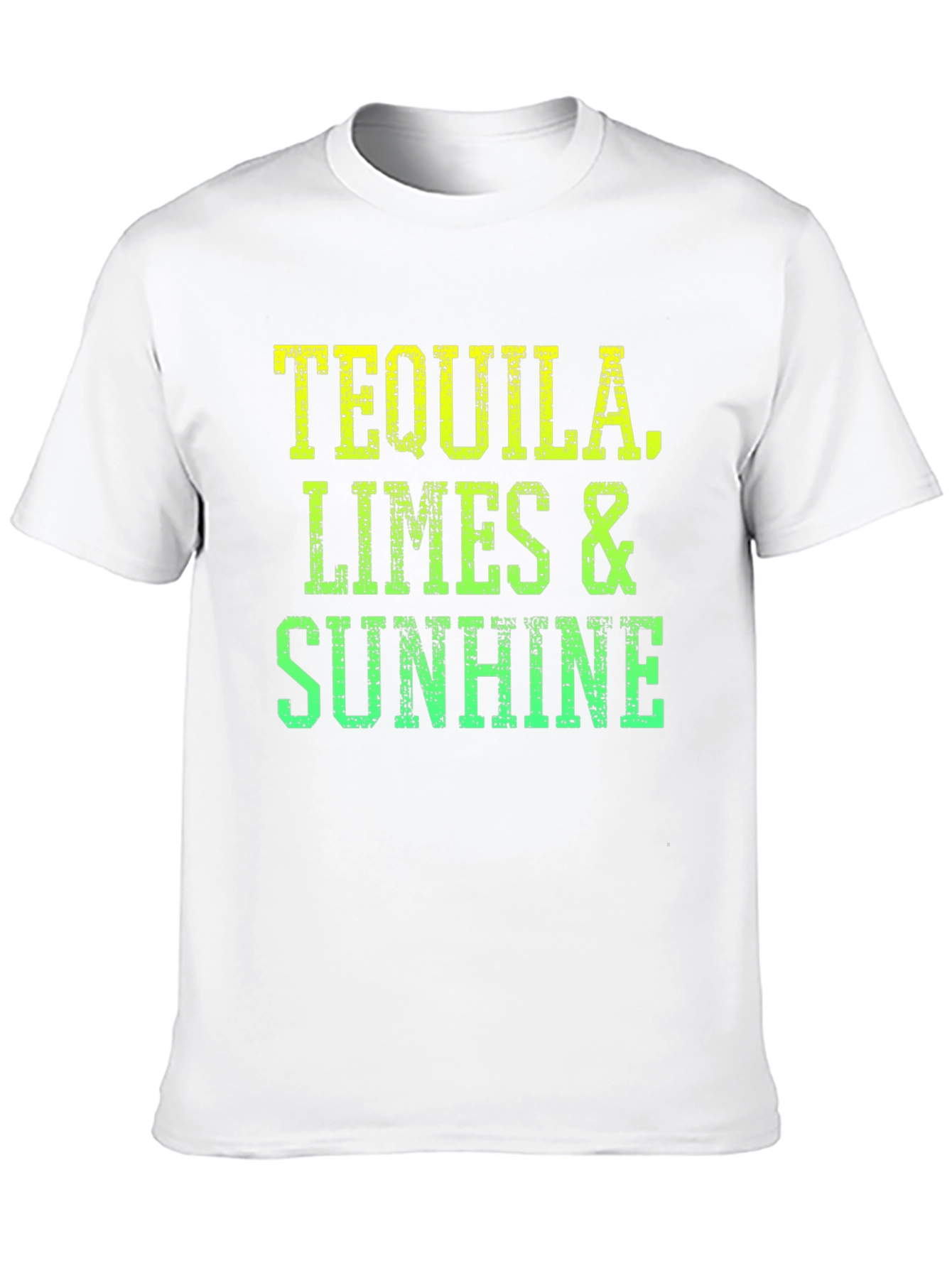Tequila Limes & Sunshine Black T-Shirt