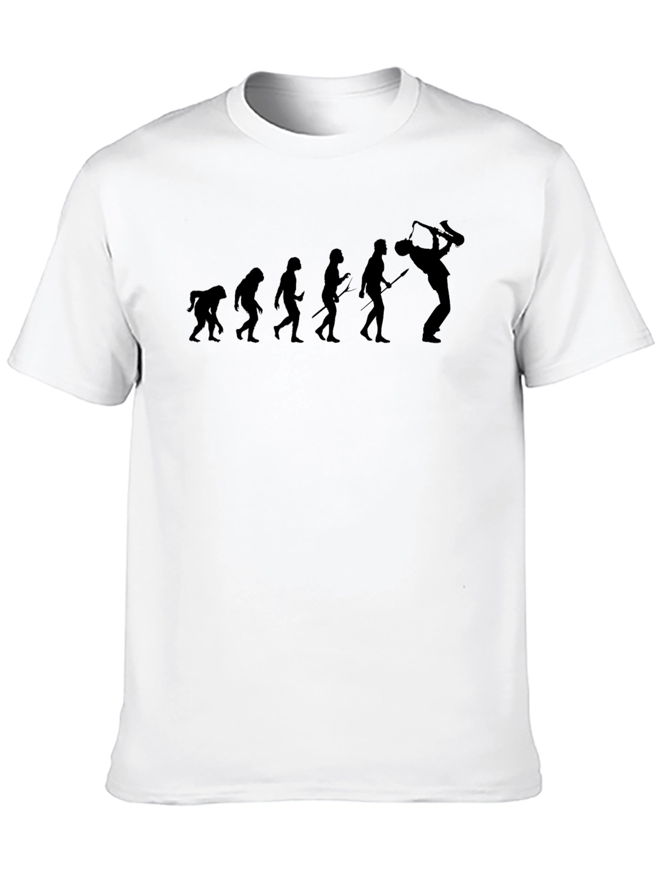 Evolution of Saxophone Player T-Shirt
