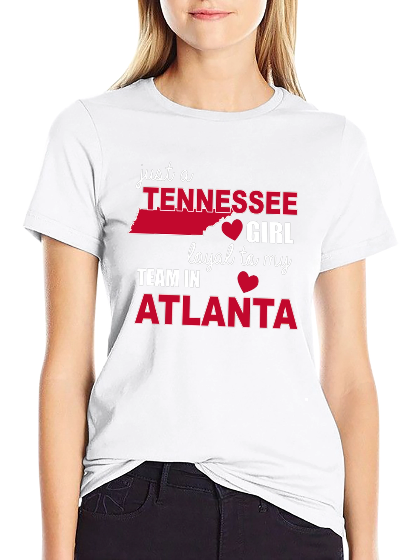 Tennessee Girl Atlanta Team Graphic Tee