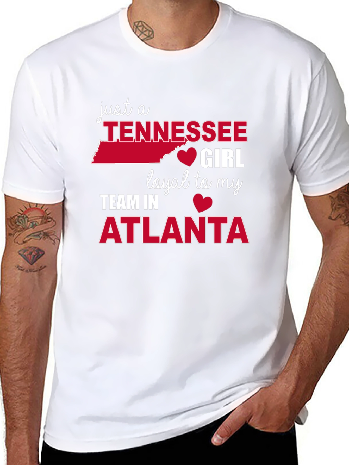 Tennessee Girl Atlanta Team Graphic Tee