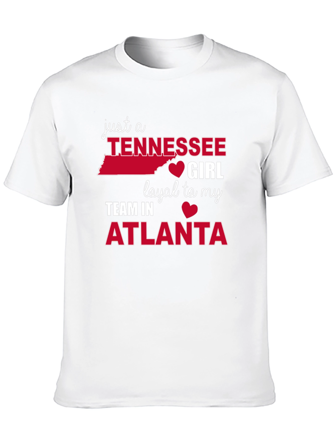 Tennessee Girl Atlanta Team Graphic Tee
