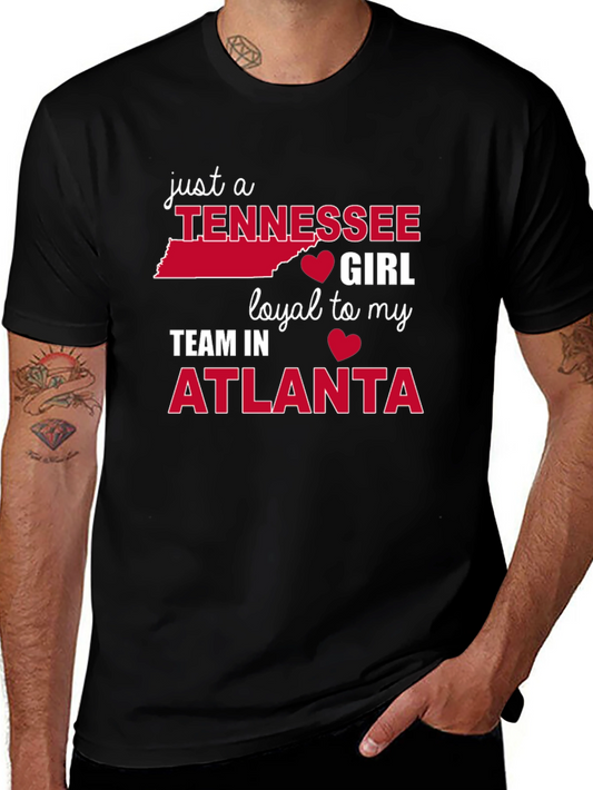 Tennessee Girl Atlanta Team Graphic Tee