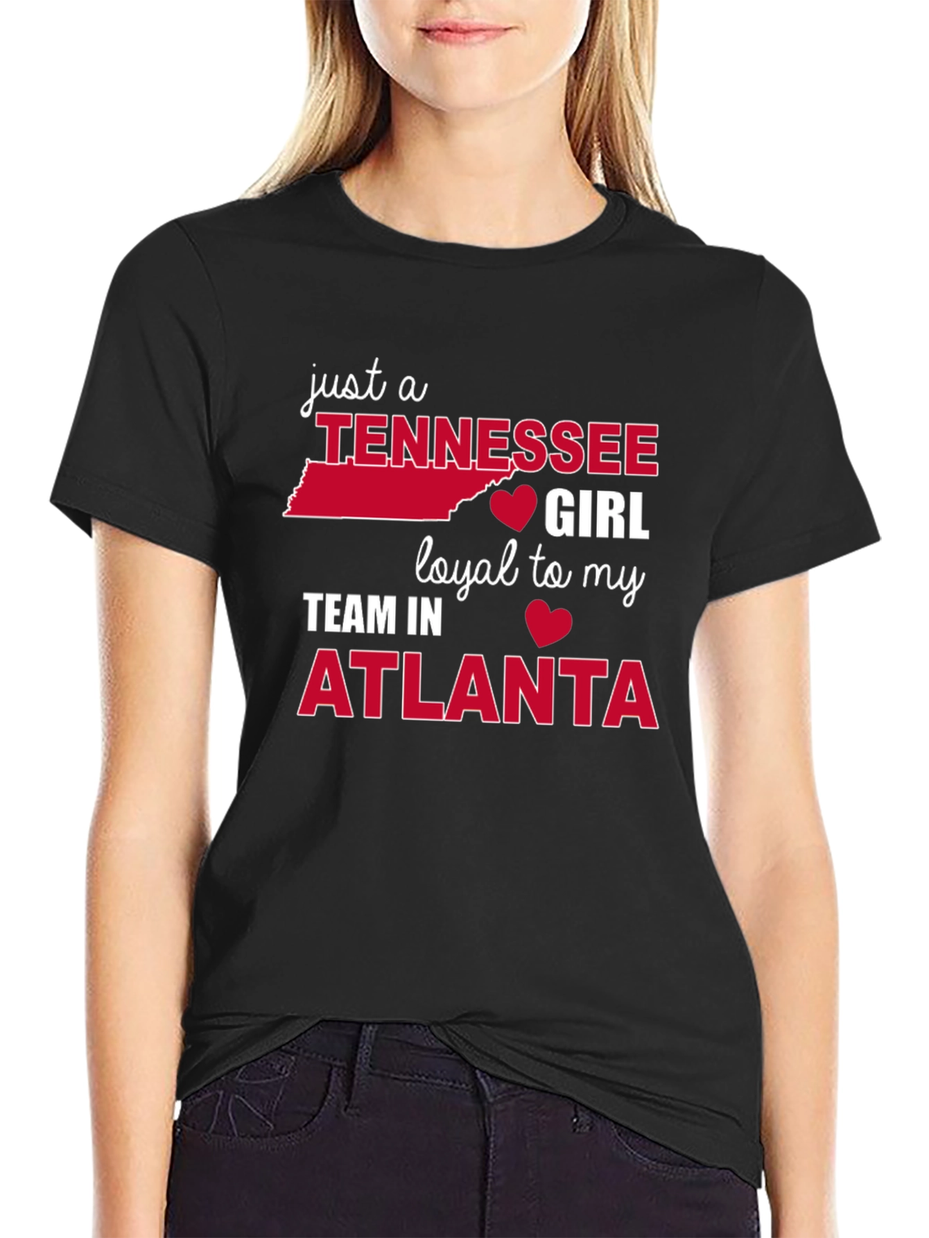 Tennessee Girl Atlanta Team Graphic Tee