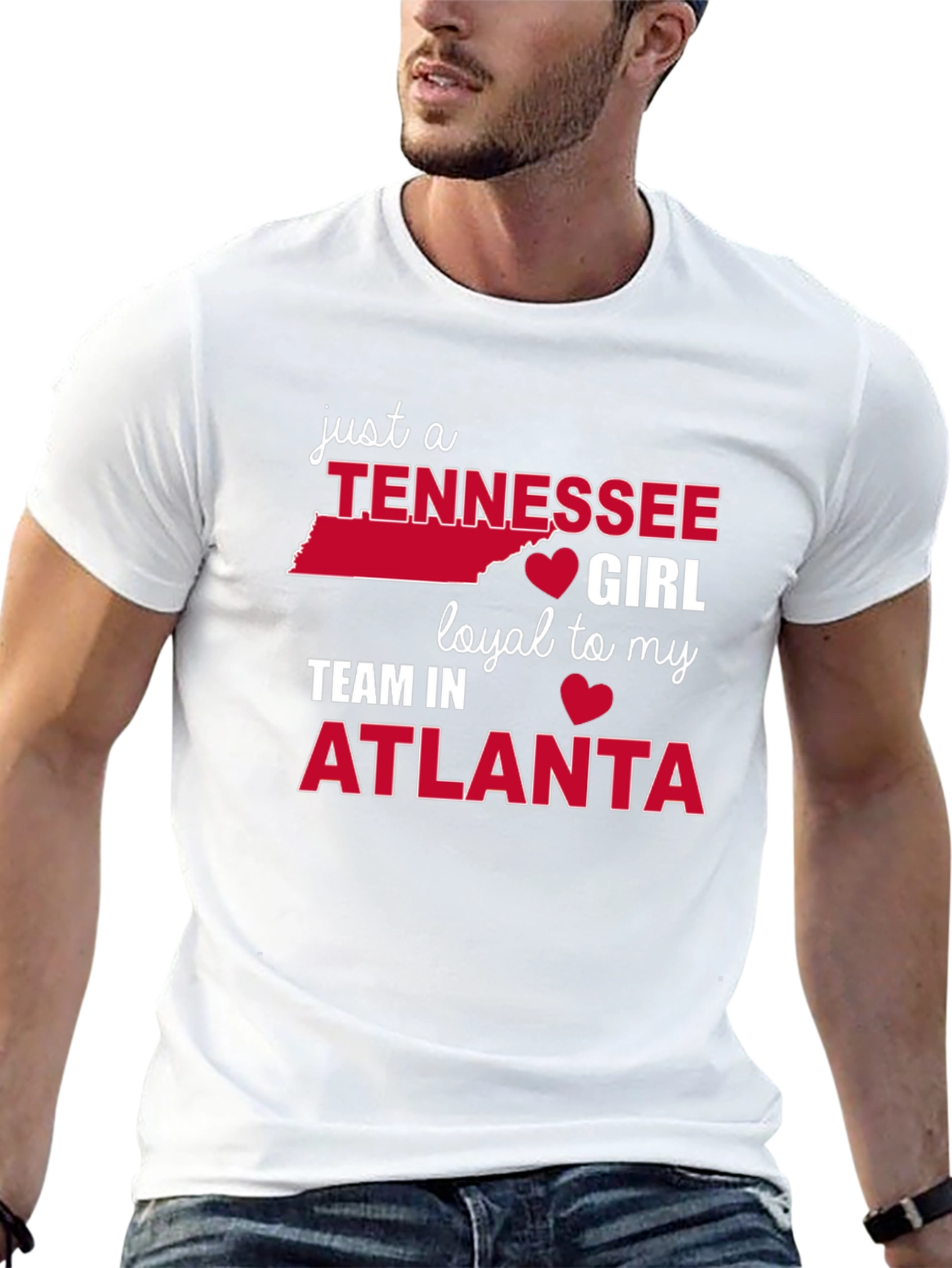 Tennessee Girl Atlanta Team Graphic Tee