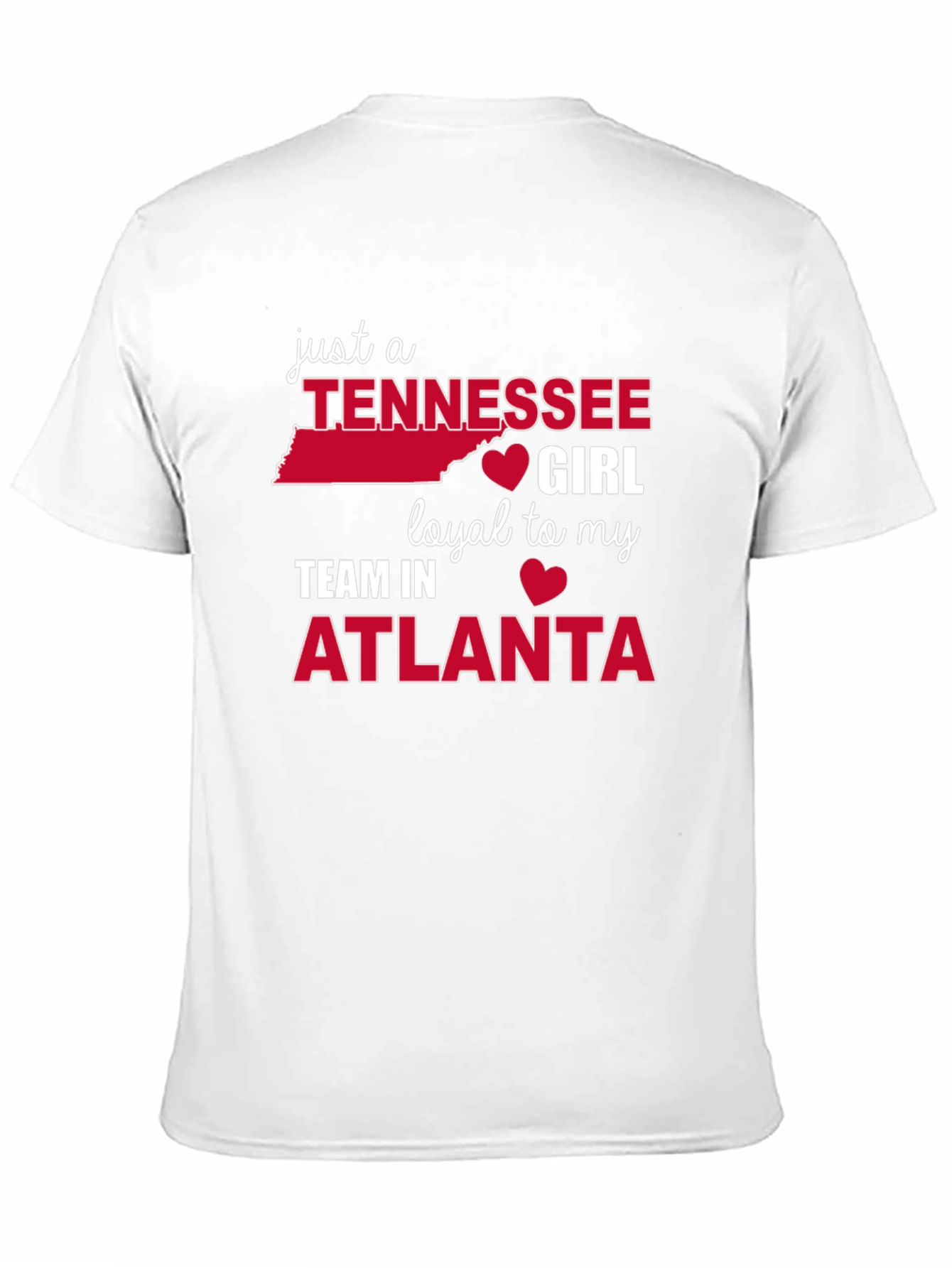 Tennessee Girl Atlanta Team Graphic Tee