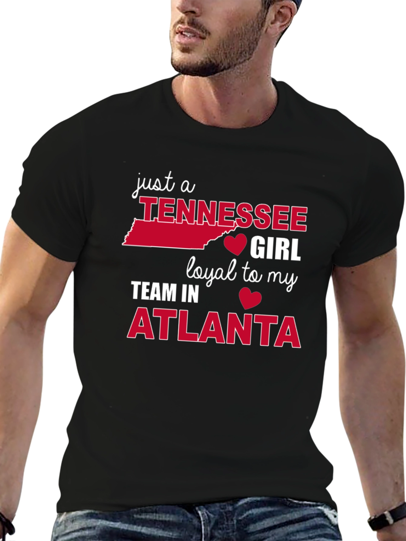 Tennessee Girl Atlanta Team Graphic Tee