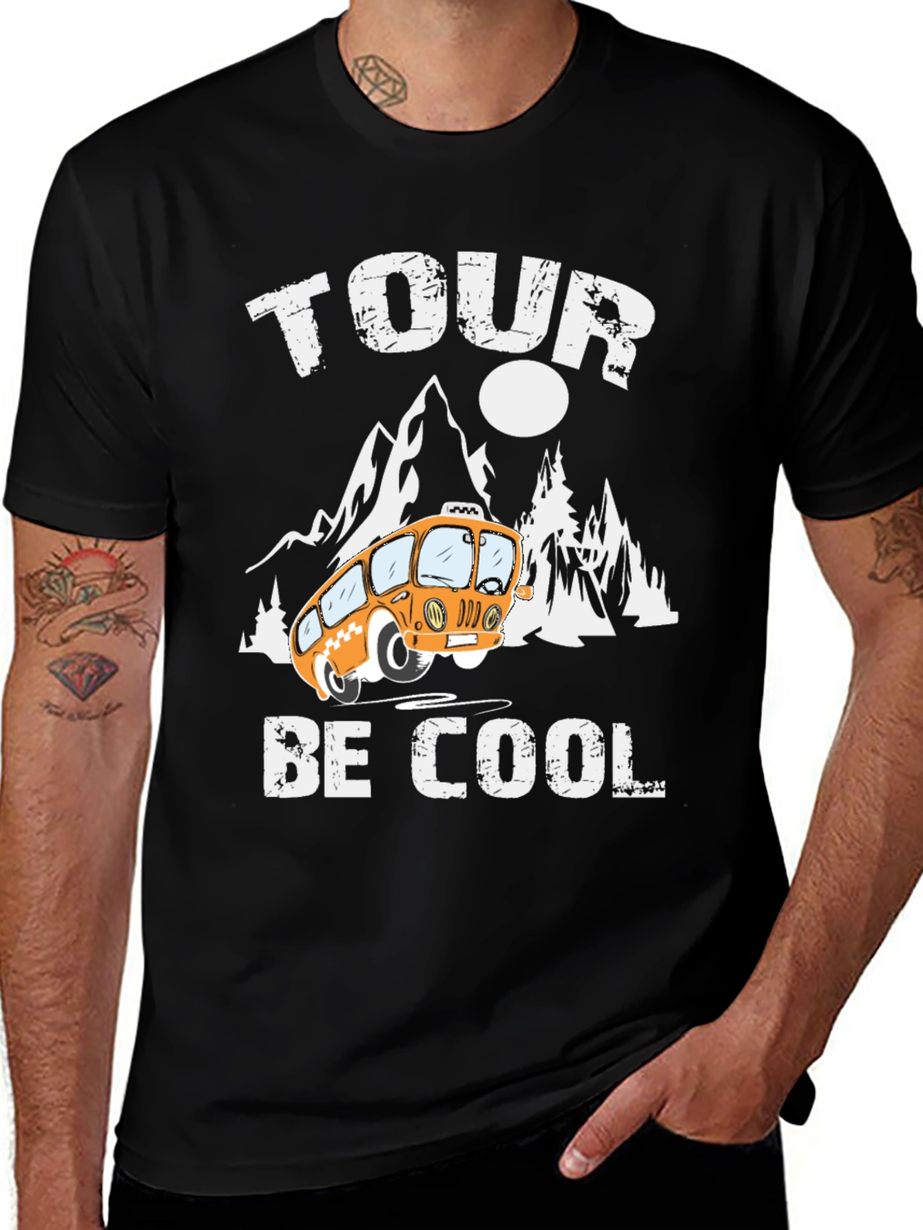 Tour Be Cool Black T-Shirt