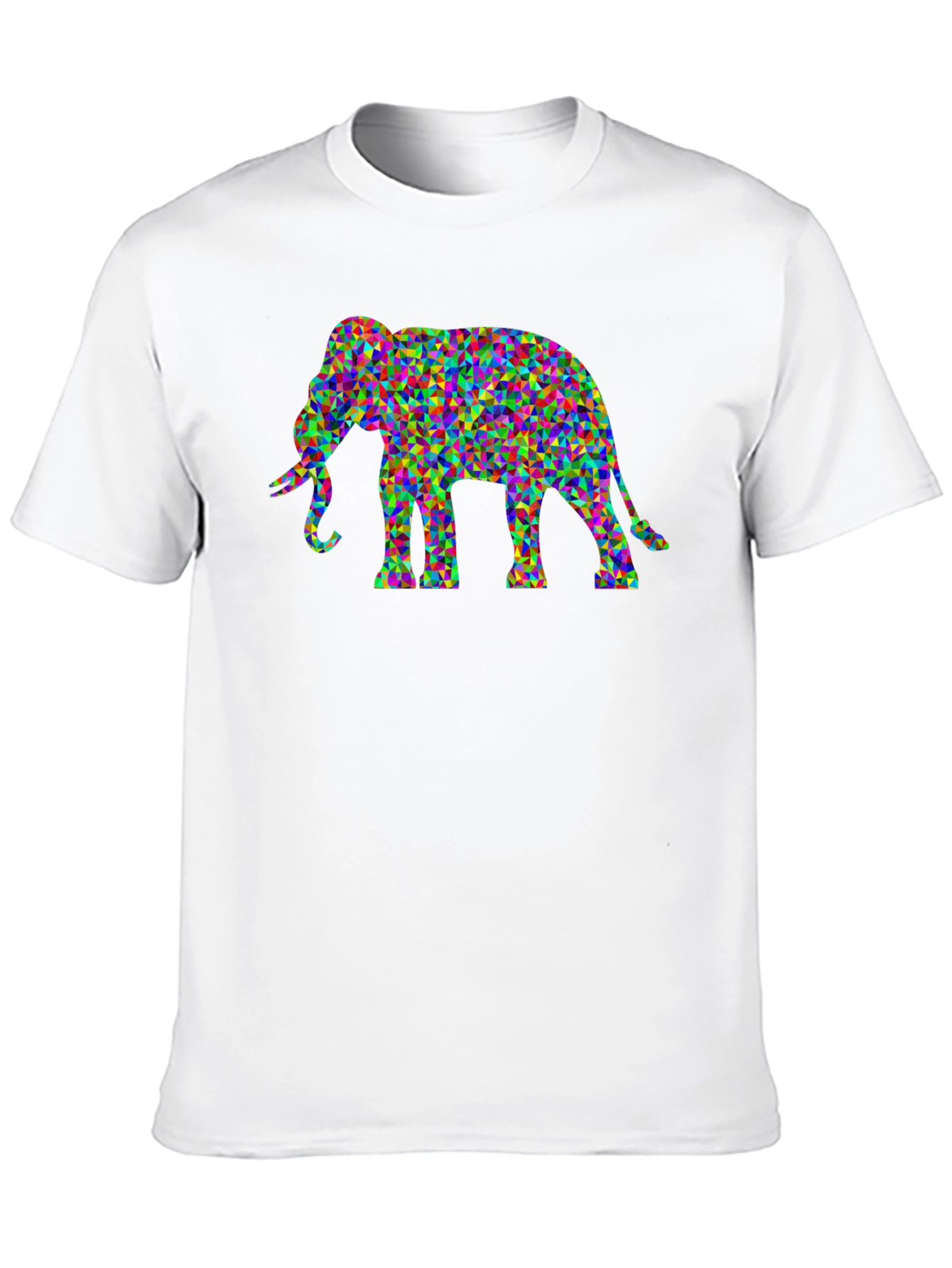 Geometric Elephant Graphic Tee
