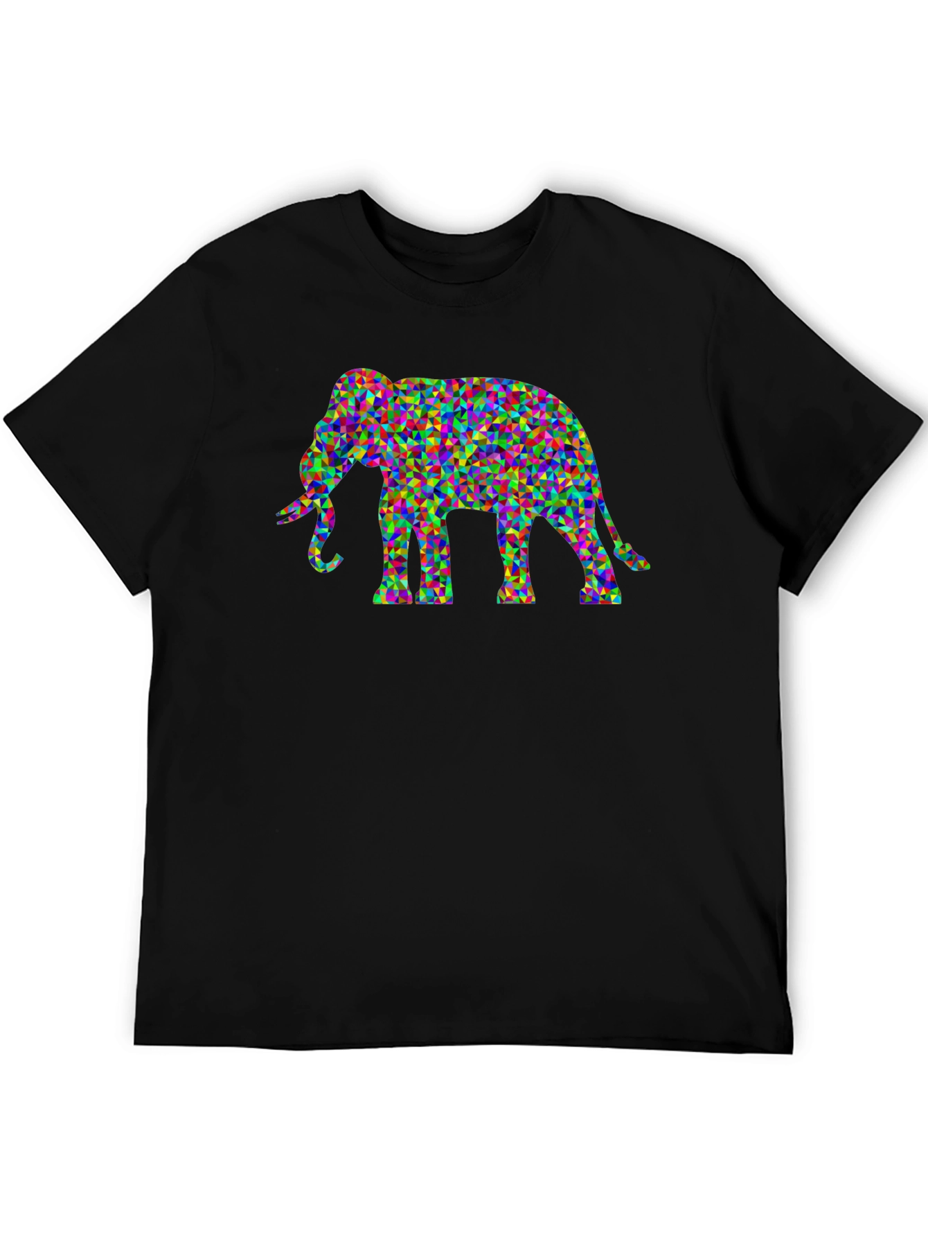 Geometric Elephant Graphic Tee