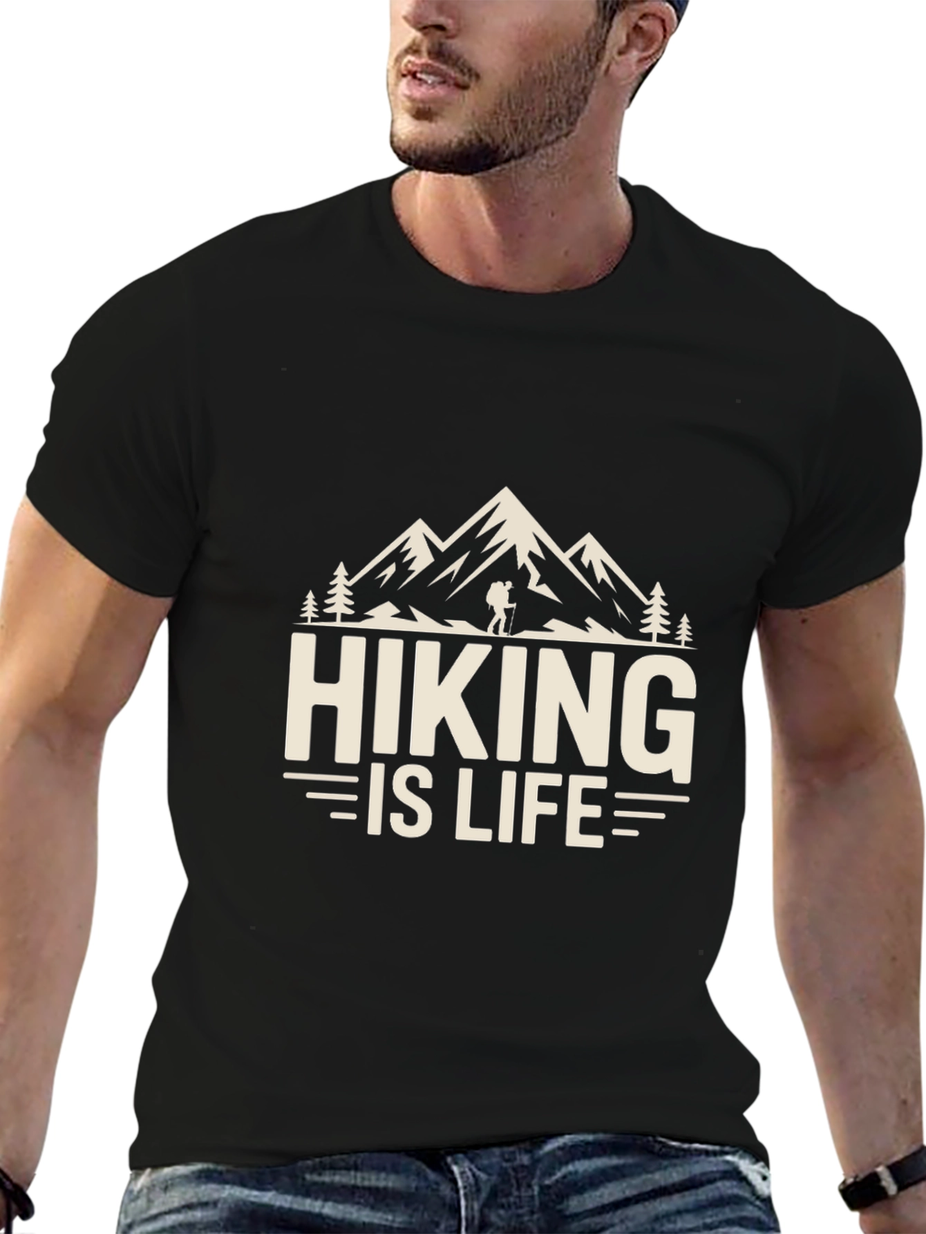 Hiking Is Life T-Shirt: Mountain Adventure Tee