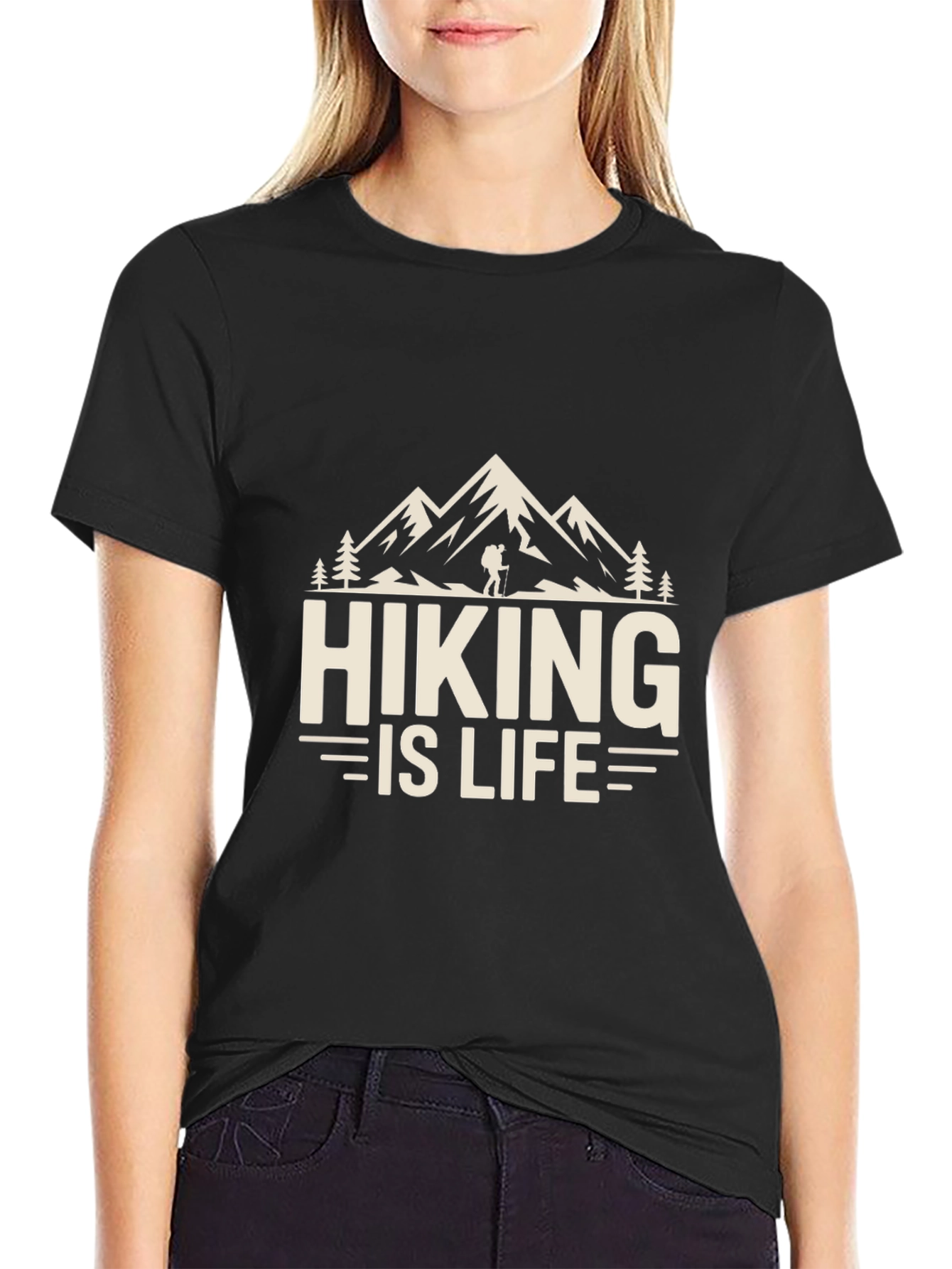 Hiking Is Life T-Shirt: Mountain Adventure Tee