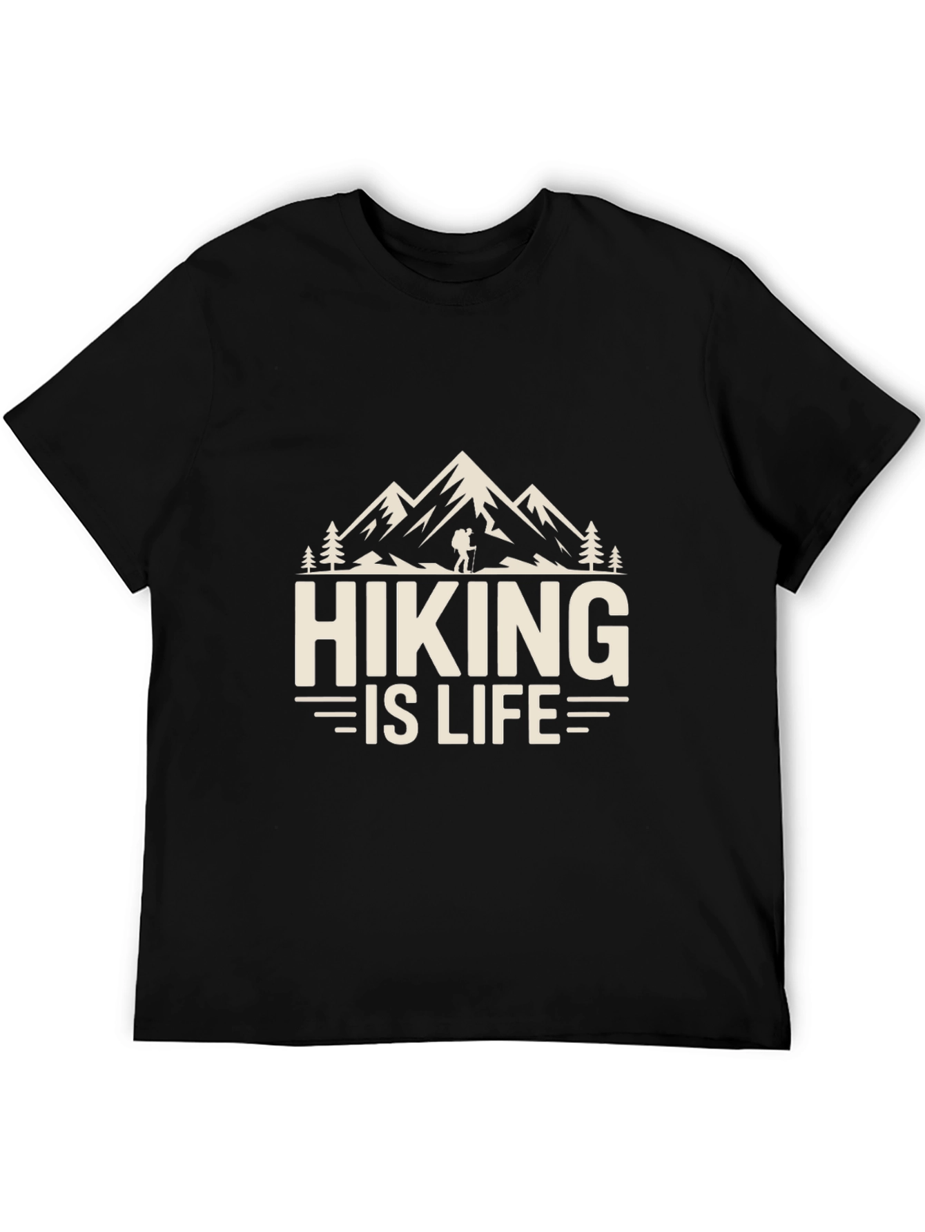 Hiking Is Life T-Shirt: Mountain Adventure Tee