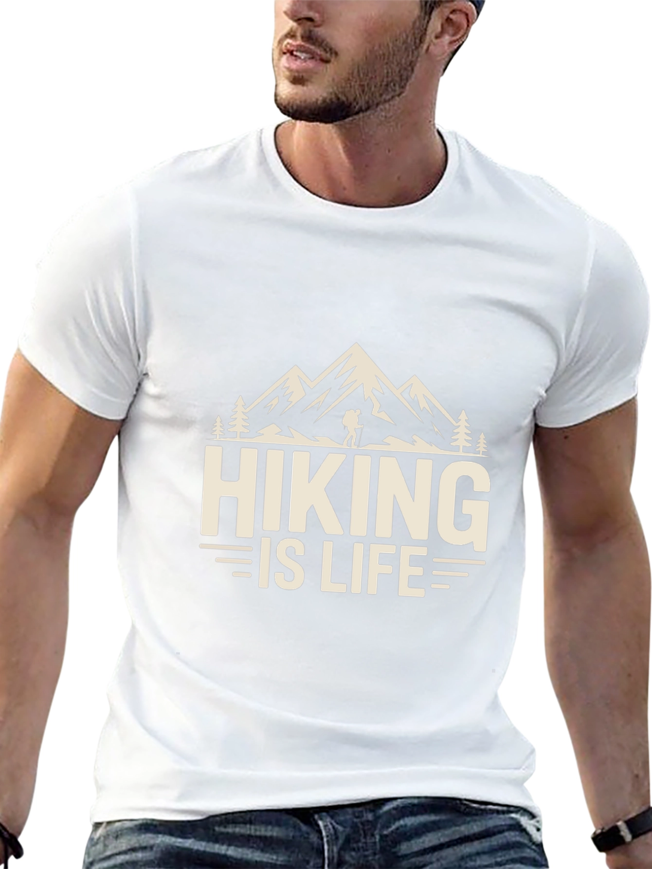 Hiking Is Life T-Shirt: Mountain Adventure Tee