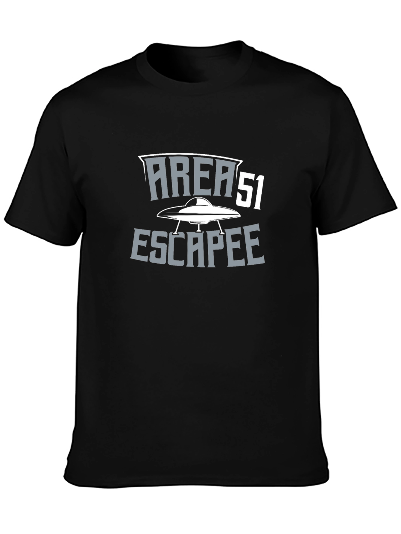 Area 51 Escapee Graphic T-Shirt - Black