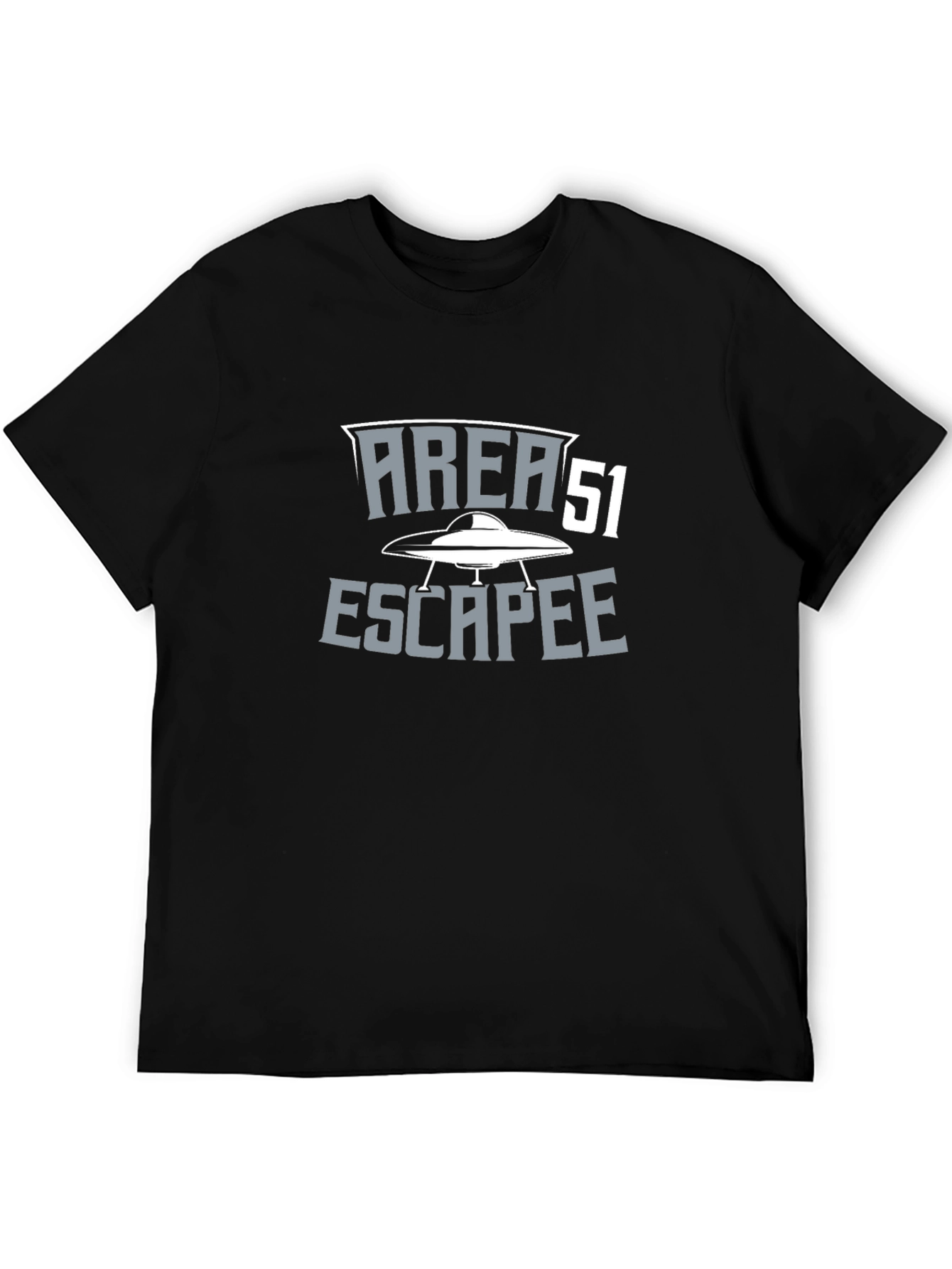 Area 51 Escapee Graphic T-Shirt - Black