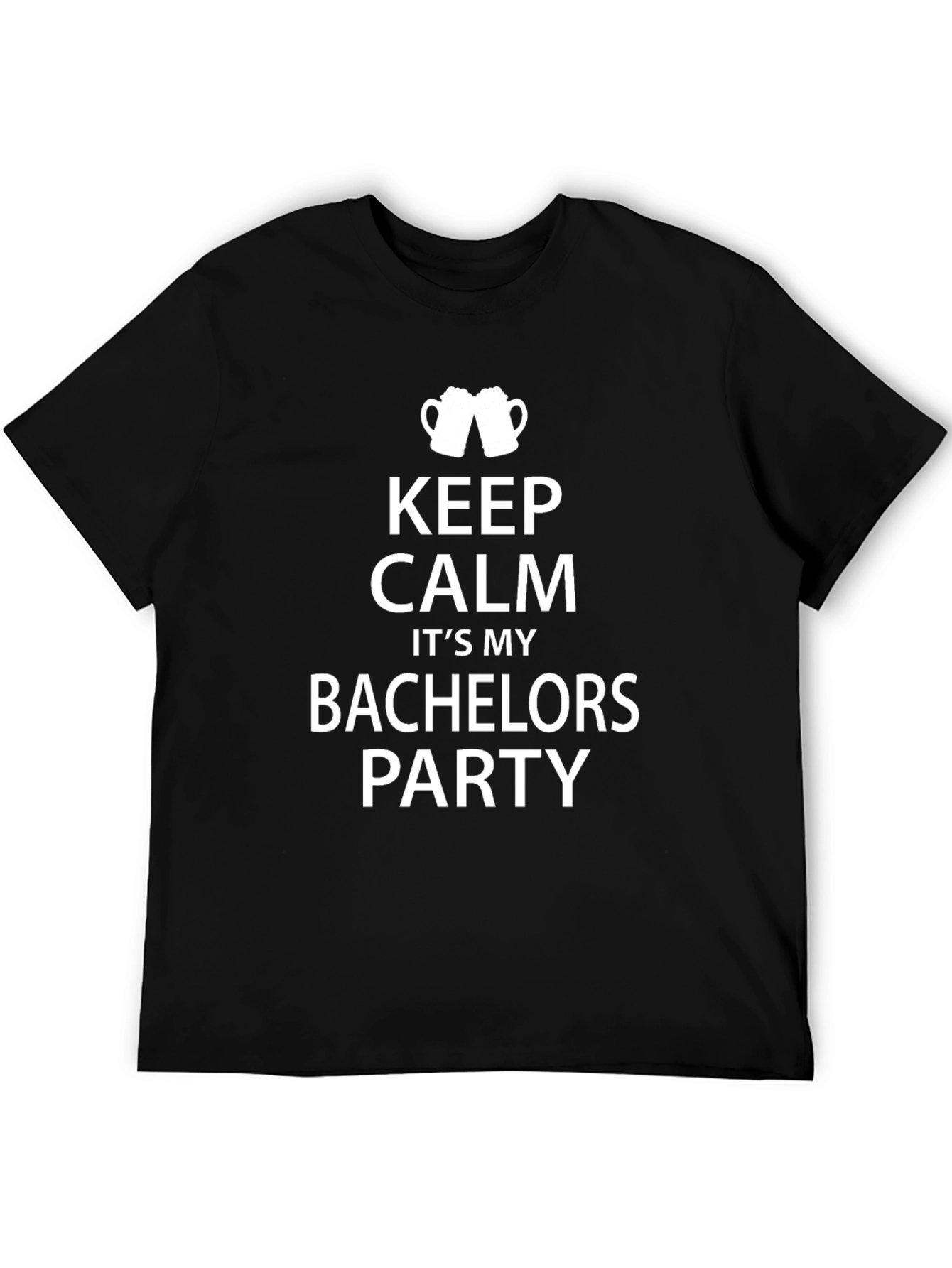 Bachelor Party T-Shirt: Keep Calm Celebration