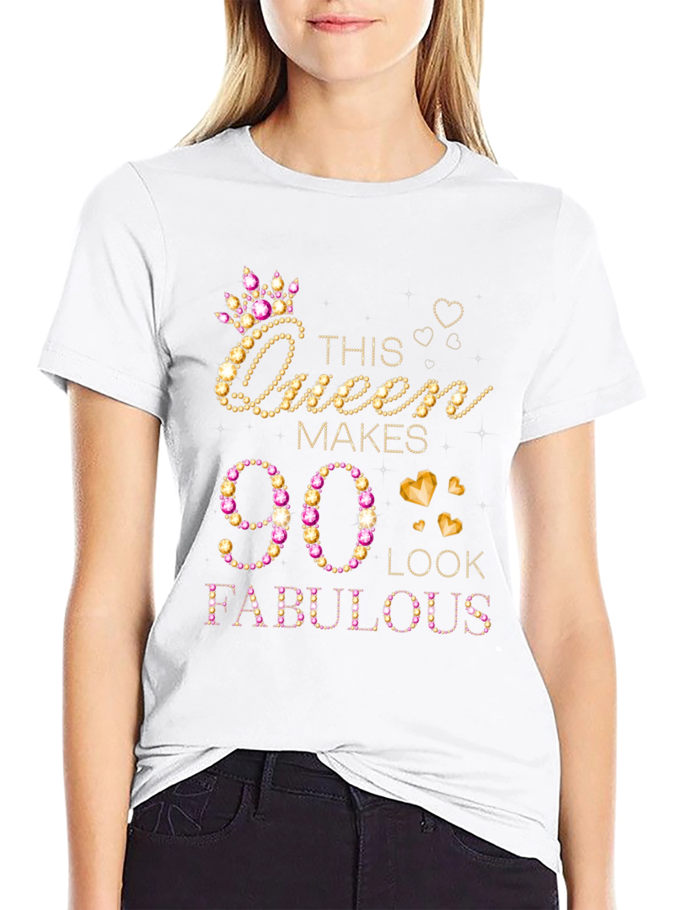 90th Birthday Queen Fabulous T-Shirt