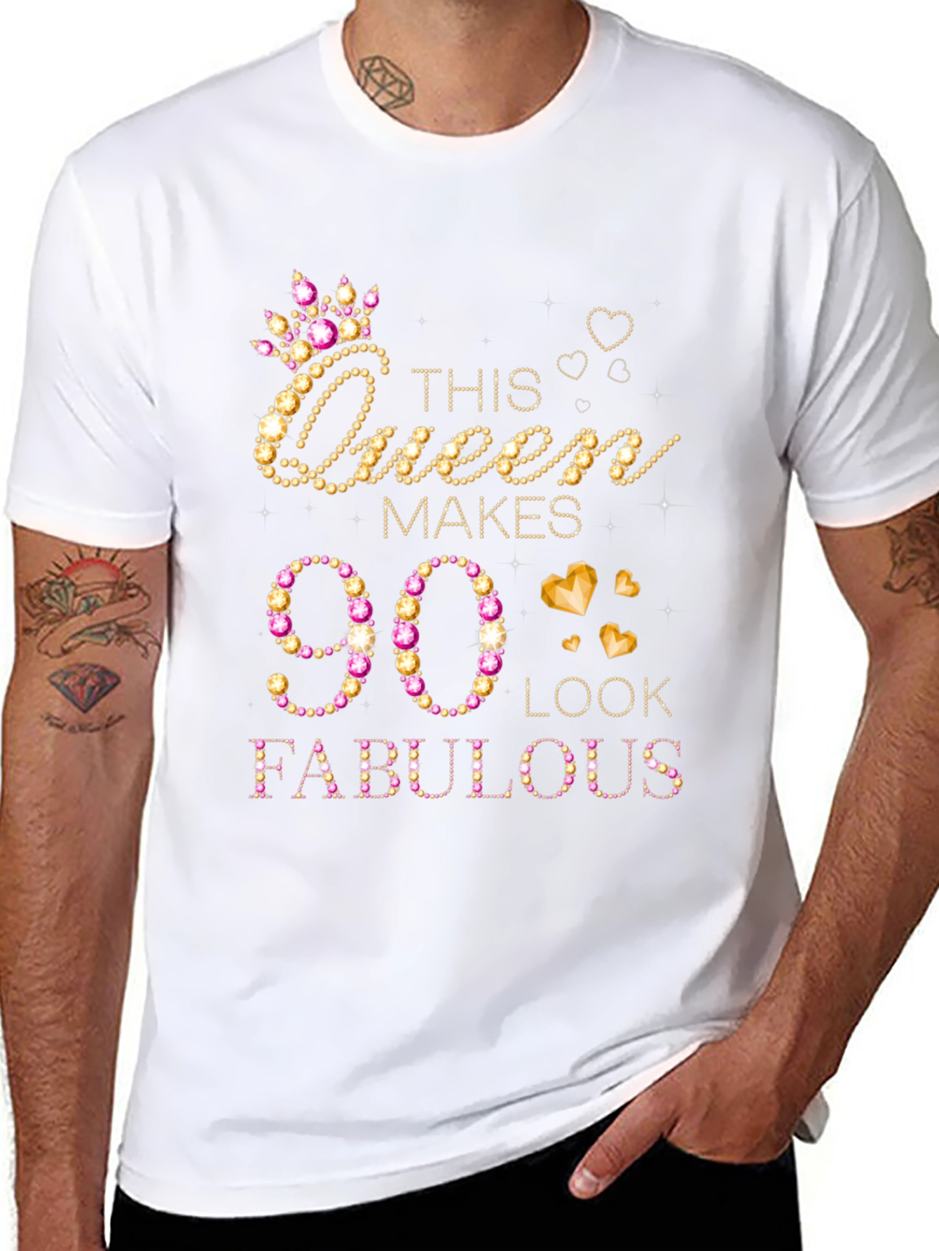 90th Birthday Queen Fabulous T-Shirt