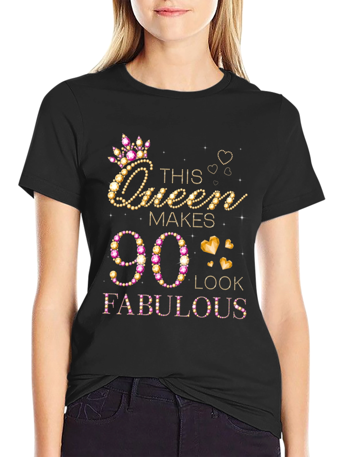 90th Birthday Queen Fabulous T-Shirt