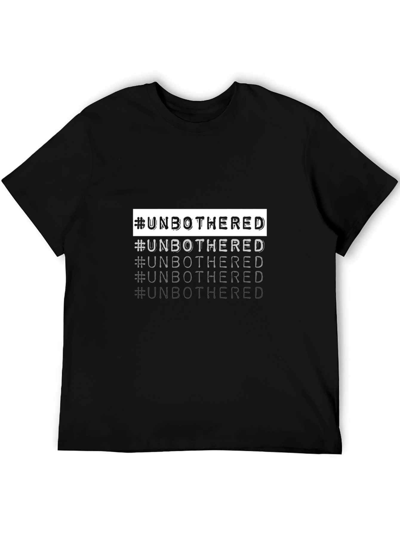 Unbothered Graphic Tee - Trendy Statement Shirt